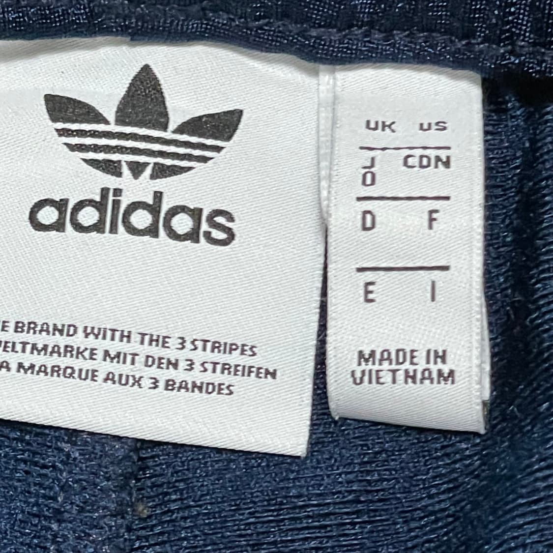 [30] 아디다스 삼선 버튼 트랙 바지 네이비 상품이미지4