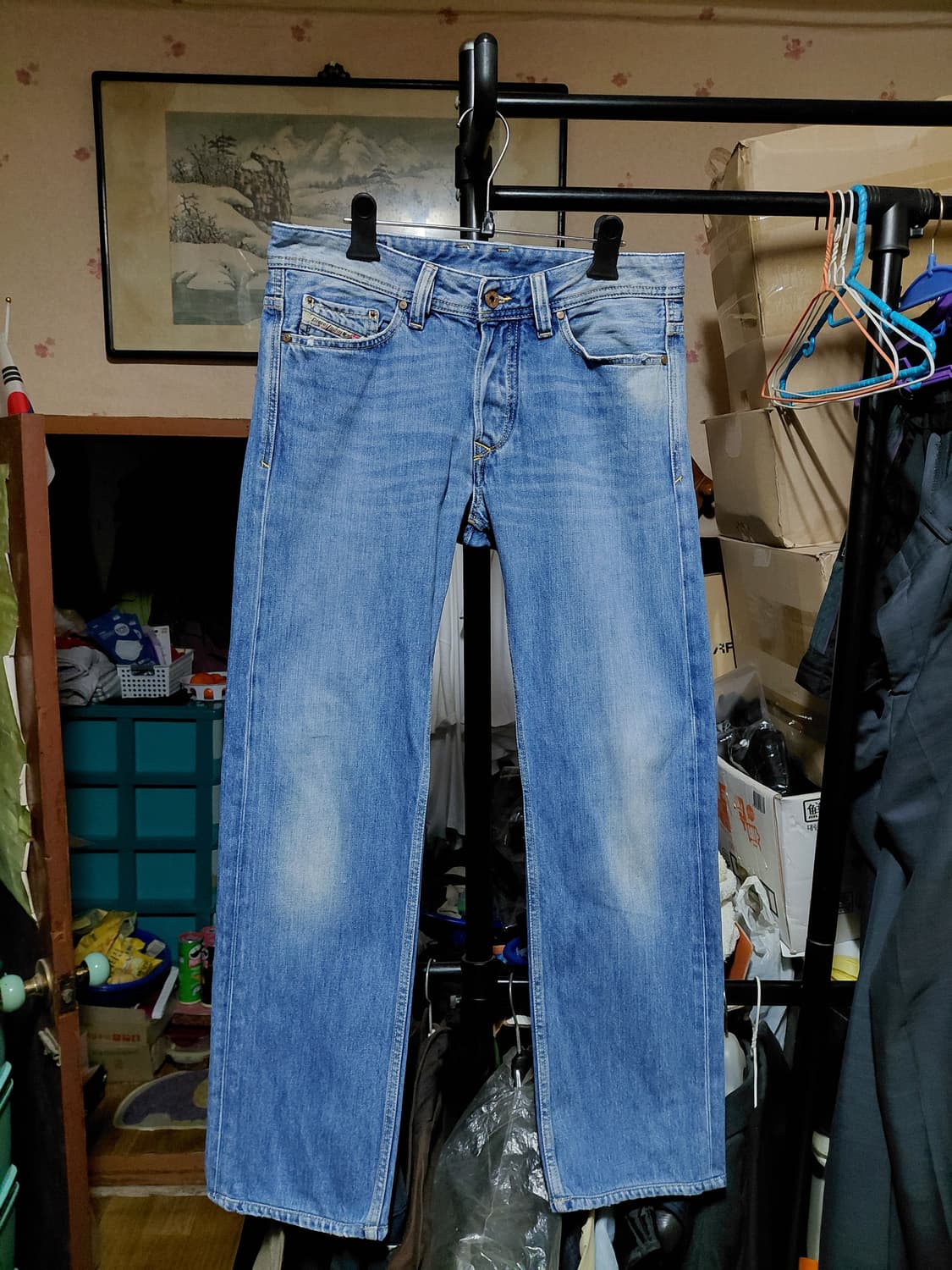 [디젤]바이커 스트레이트핏 데님 청바지 31사이즈  상품이미지1