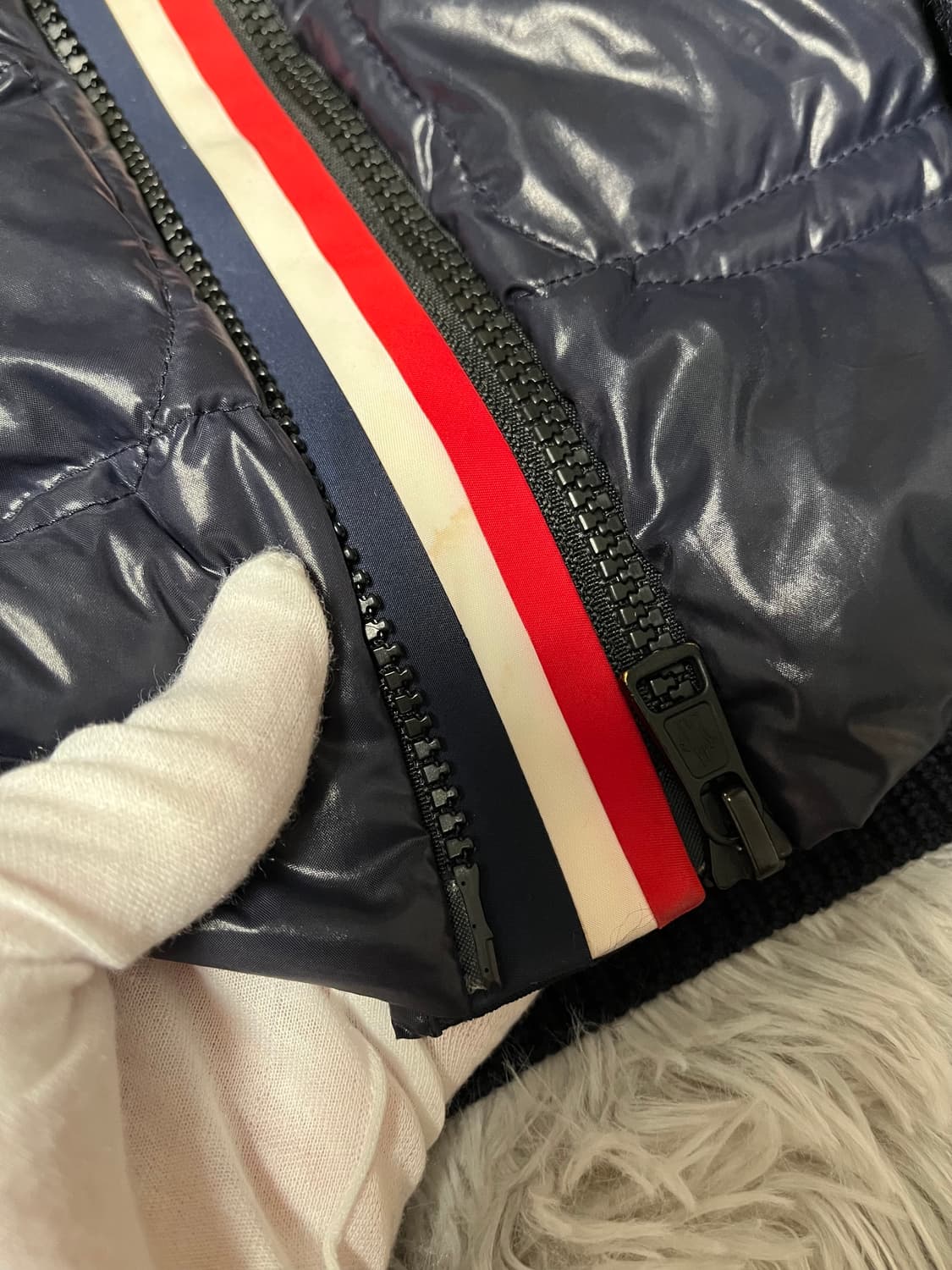 [XLsize] 몽클레어 삼선 니트패딩 상품이미지7