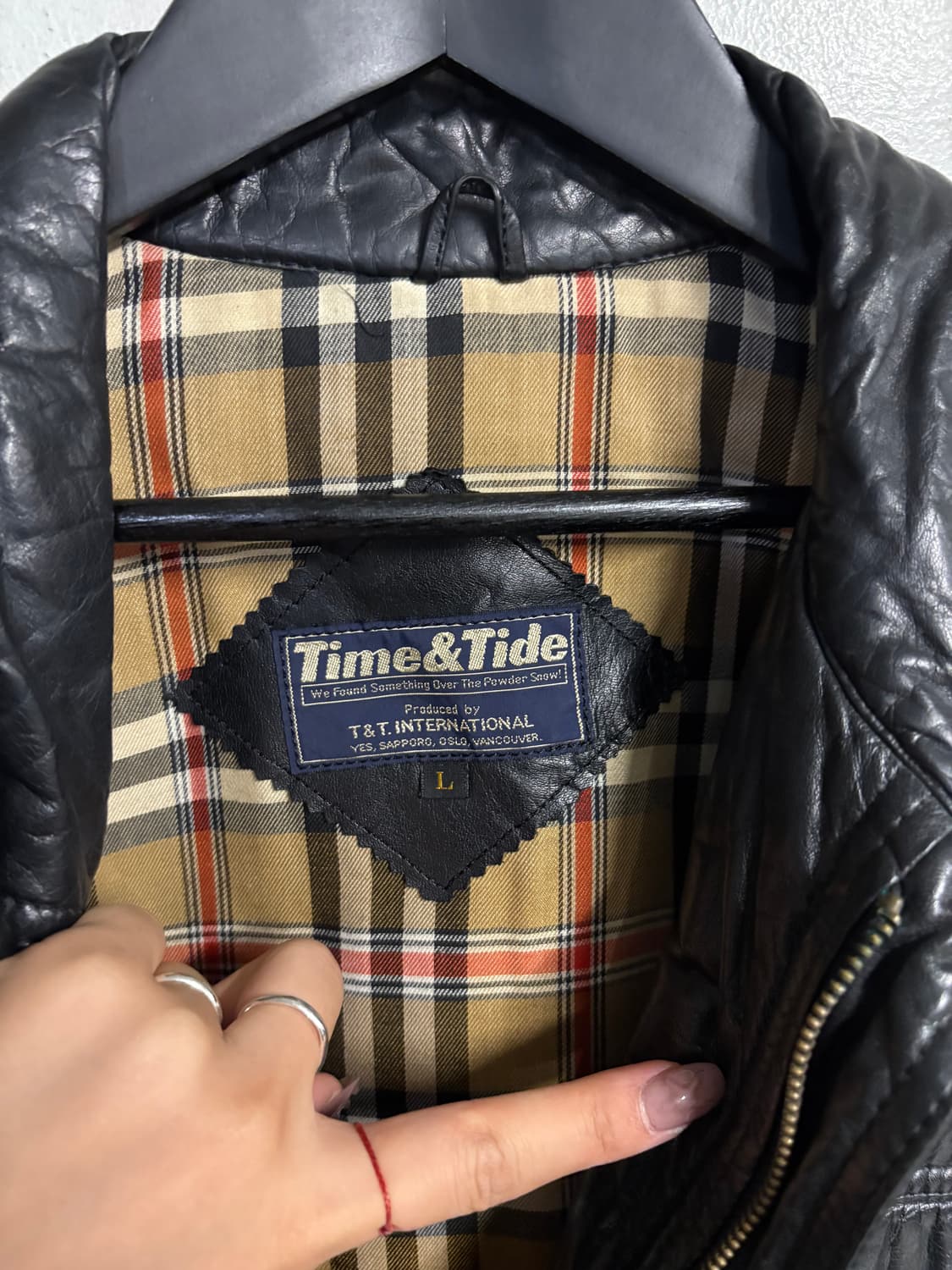 TIME & TIDE leather blouson jacket  상품이미지7