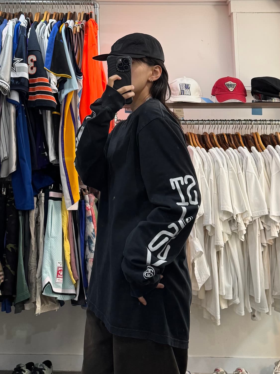 스투시 암 스펠아웃 롱슬리브 상품이미지6