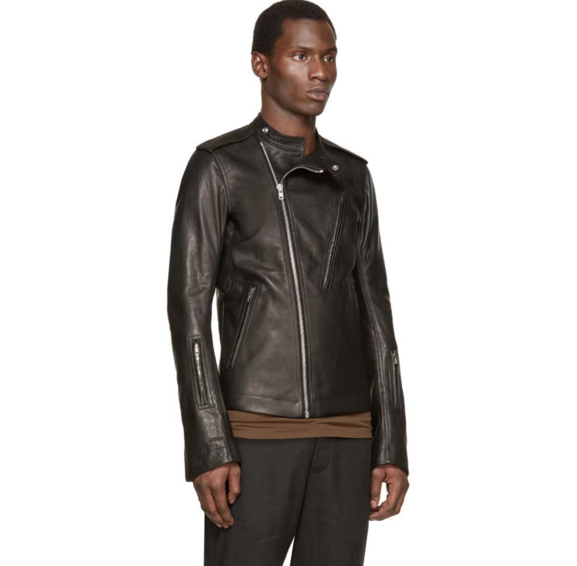 릭오웬스 레더 자켓 상품이미지1