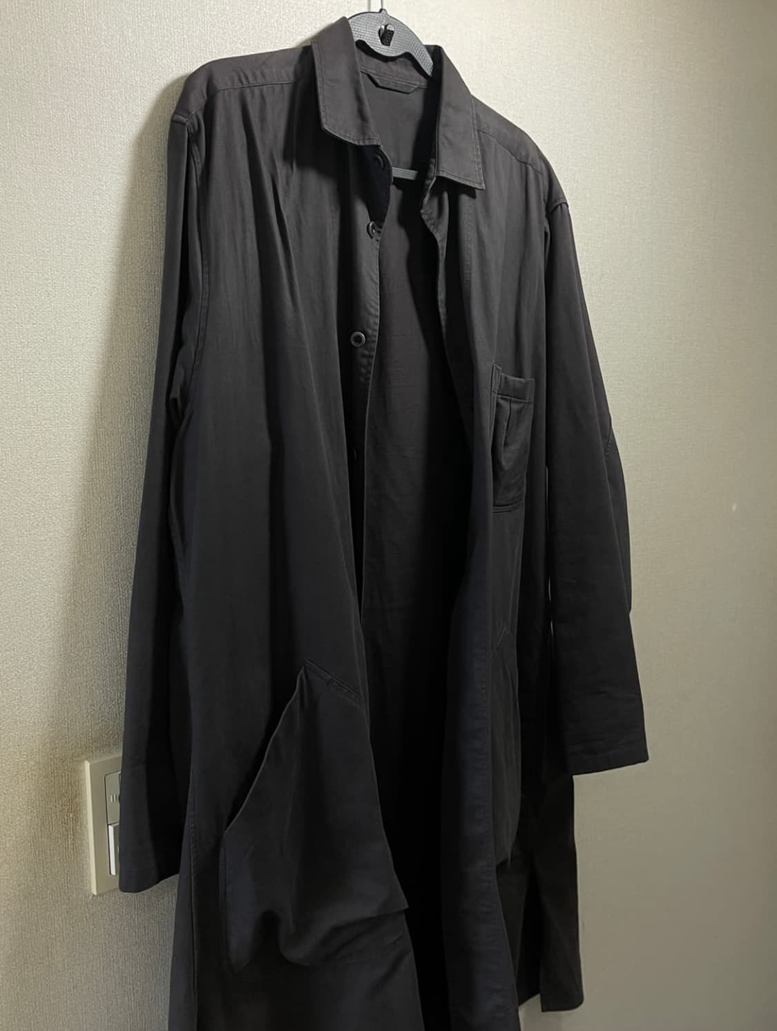 워드로브41 샵 코트 차콜  상품이미지2