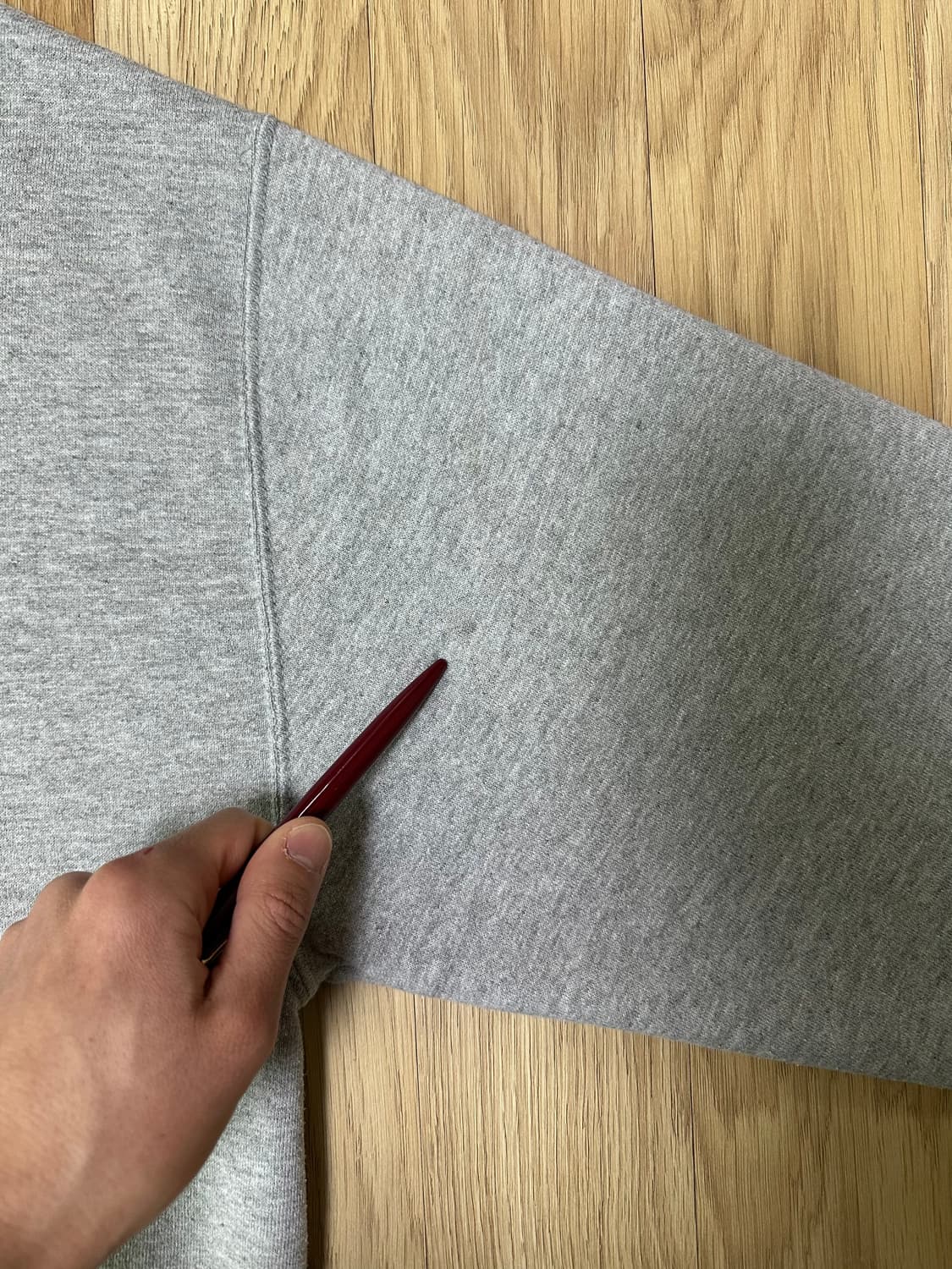 90s 빈티지 러셀 후드집업 그레이 L USA 상품이미지7