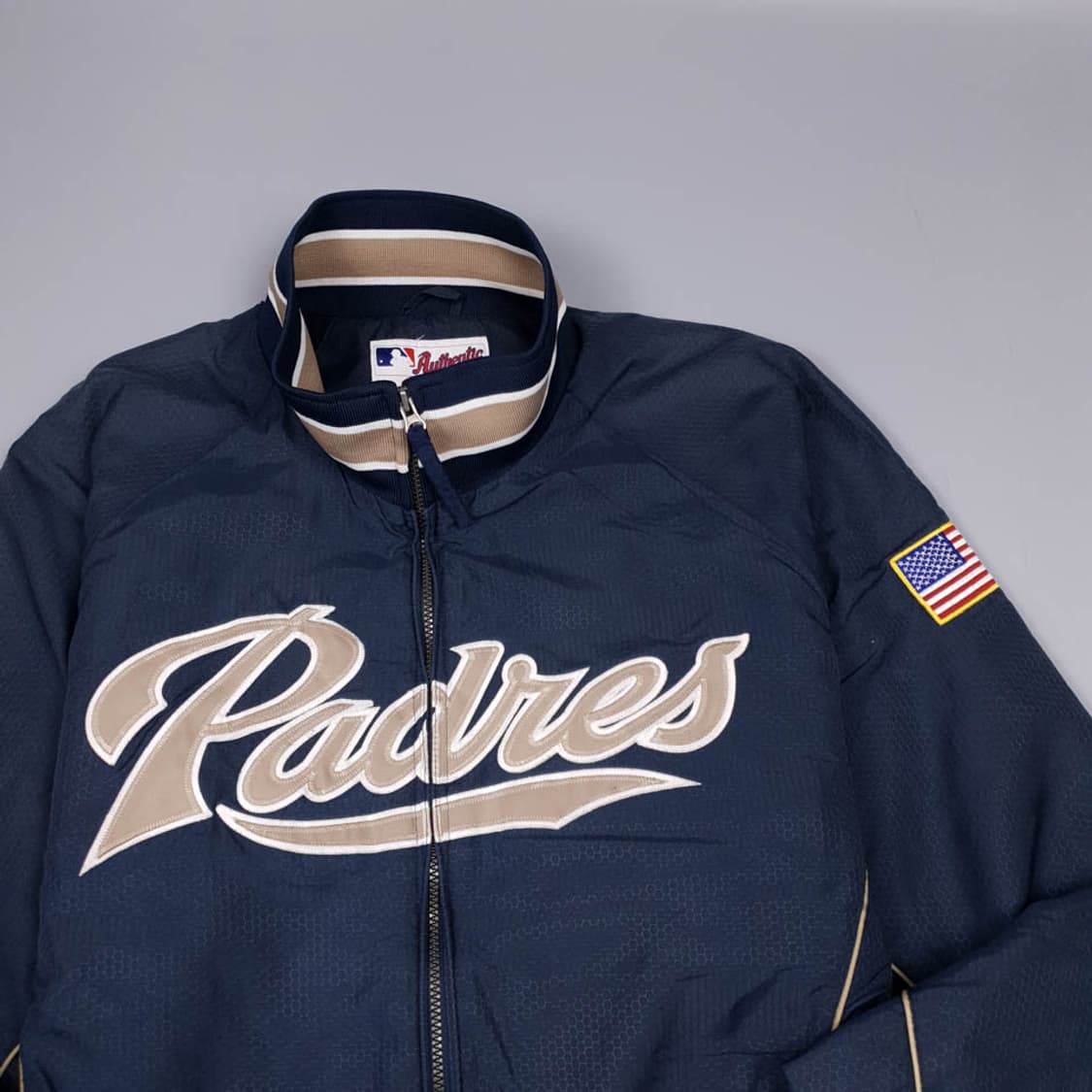 마제스틱 네이비 샌디에이고 파드리스 스타디움 자켓 SI 상품이미지2