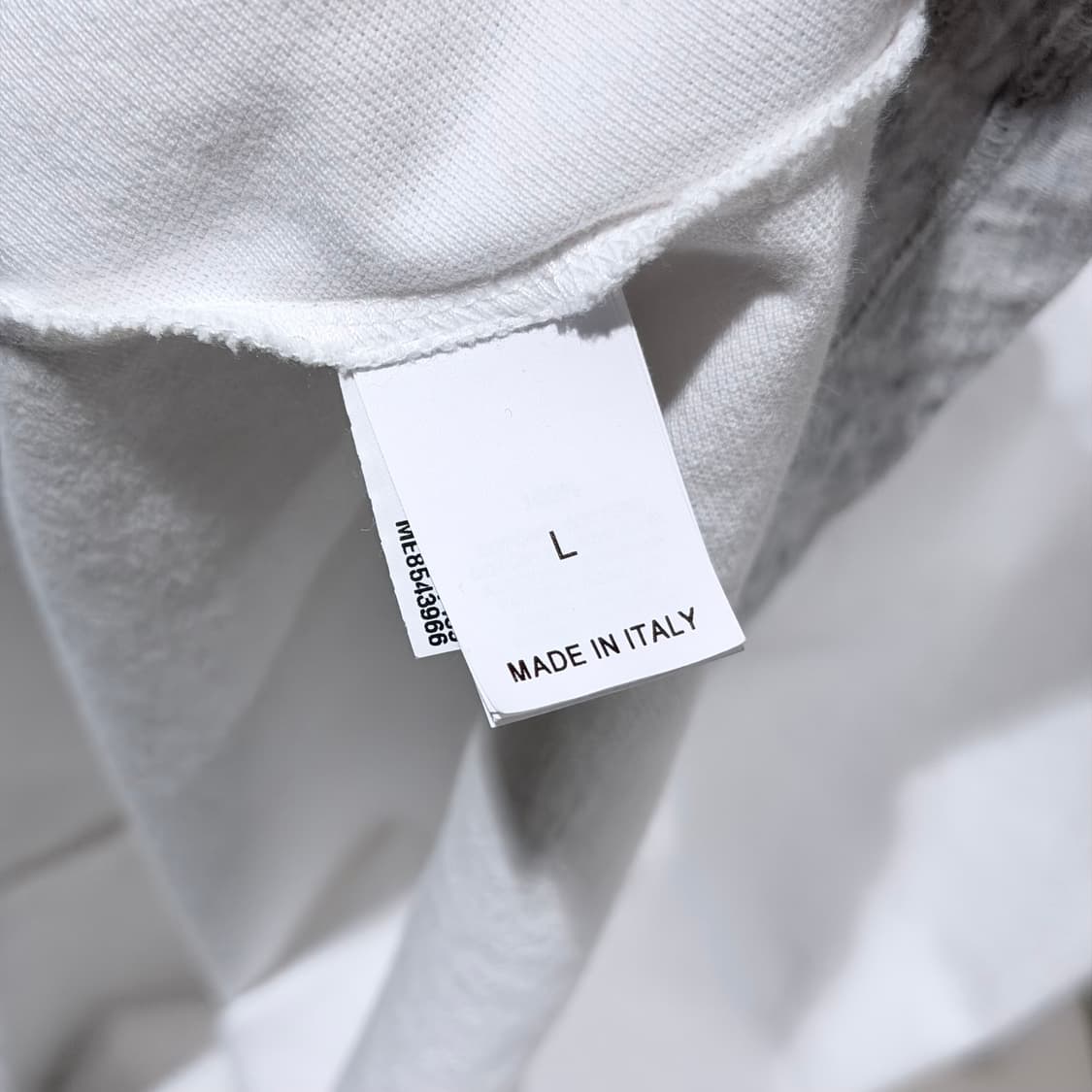 (A+/L) / 브루넬로 쿠치넬리 코튼 화이트 폴로 반팔 셔츠 상품이미지7