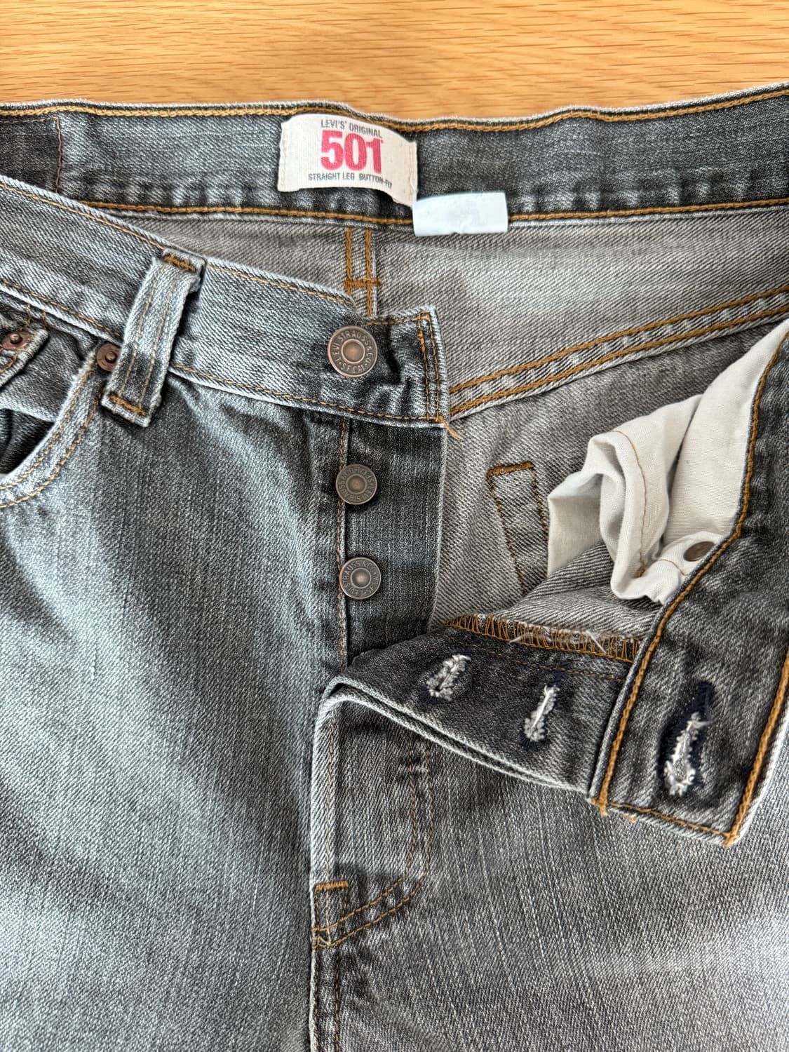 리바이스(Levi's) 501 그레이 데님(MEXICO) 상품이미지7