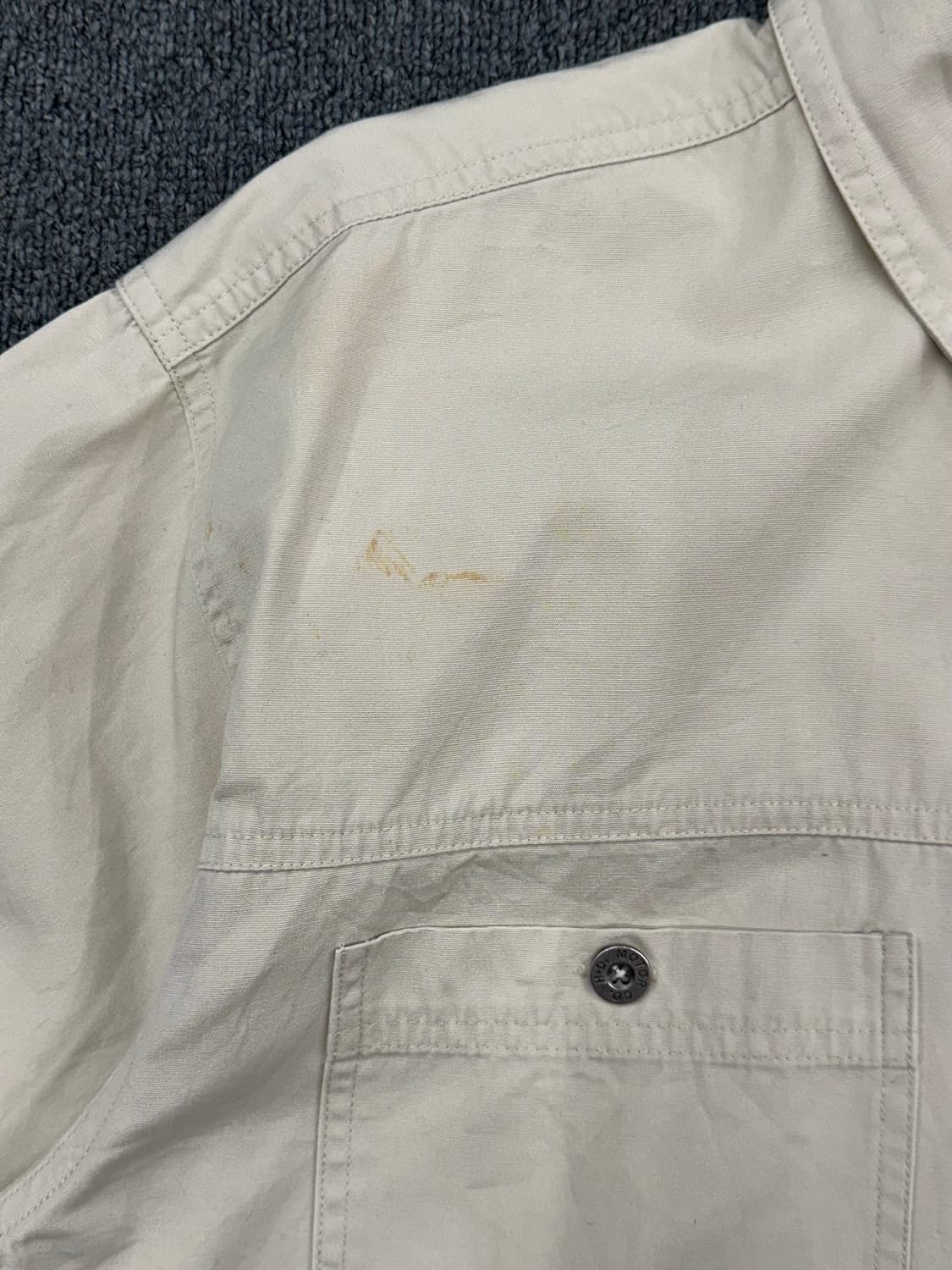 OS)할리데이비슨 vintage 그래픽 버튼 긴팔셔츠 상품이미지6