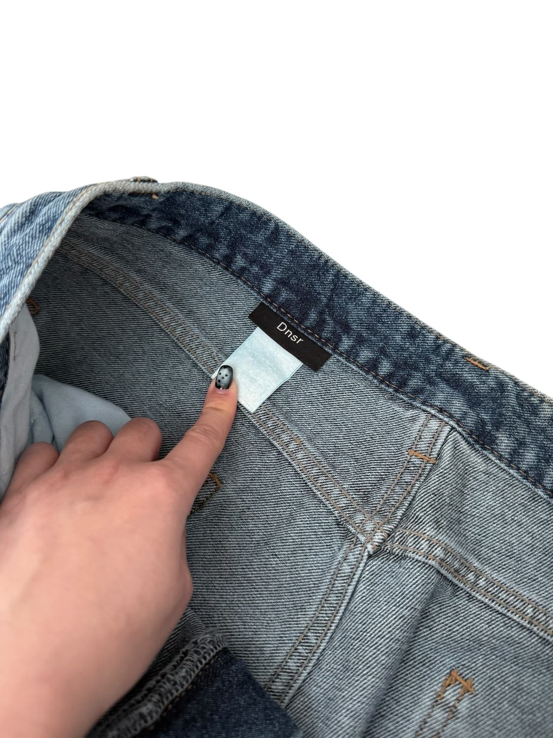 Dnsr 페인팅 데님팬츠 상품이미지6