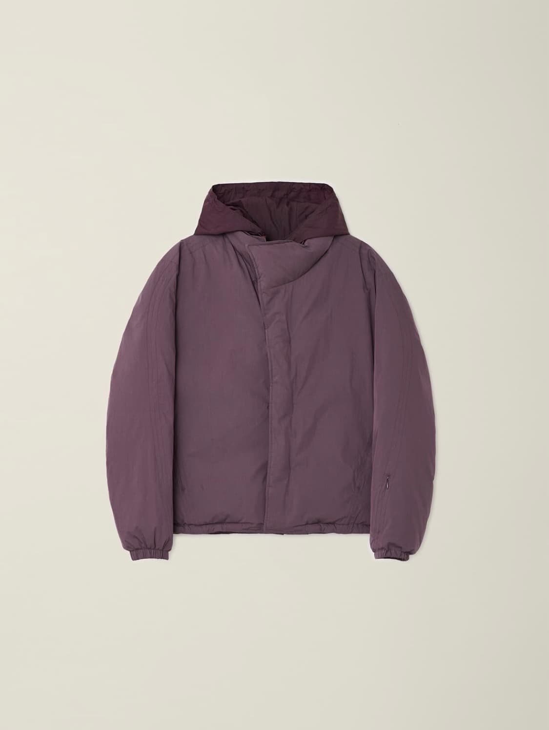 NOUVMAREE EE SHRUNKEN PUFFER DOWN PURPLE 상품이미지1