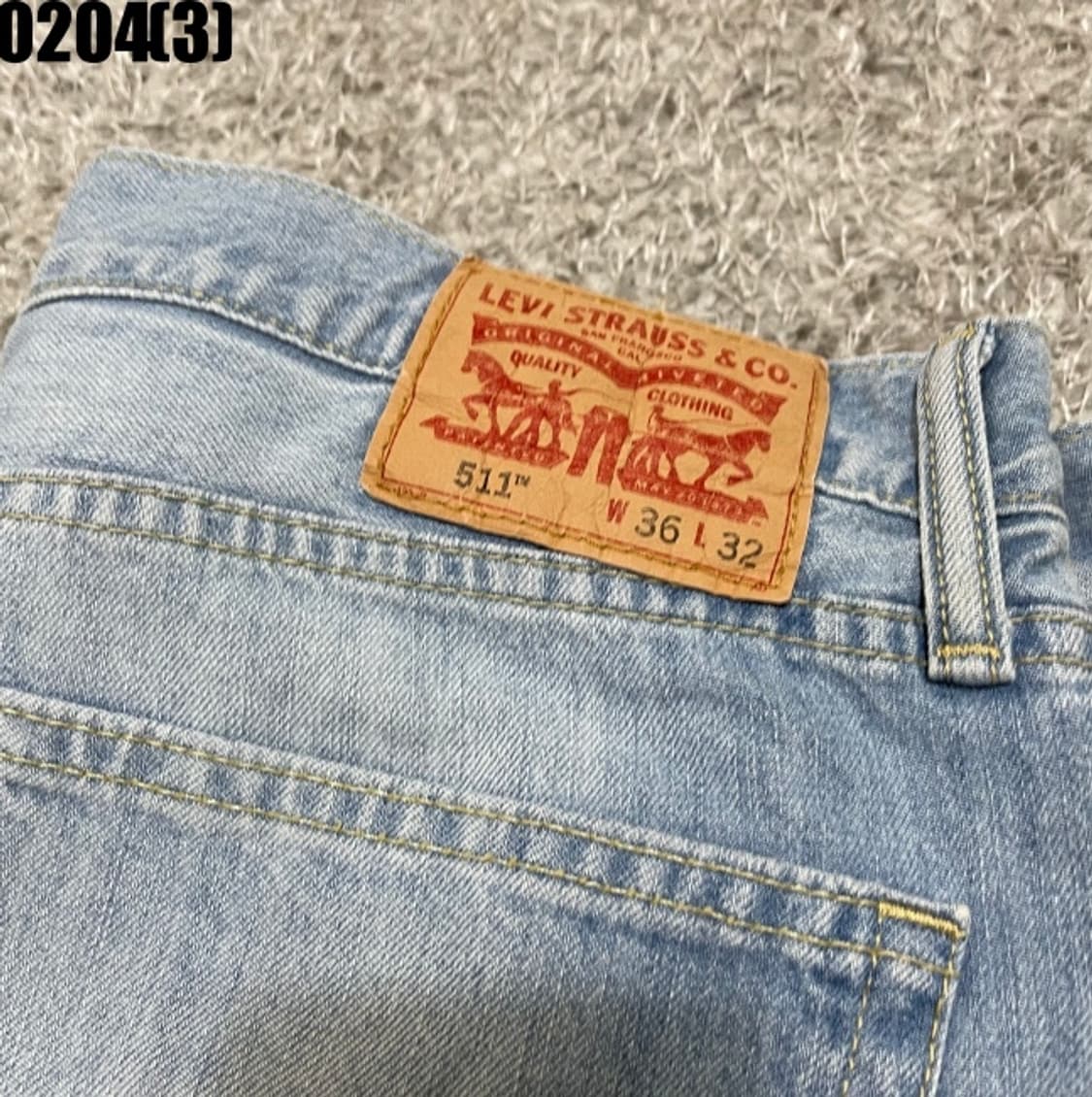리바이스 511 청바지 상품이미지2