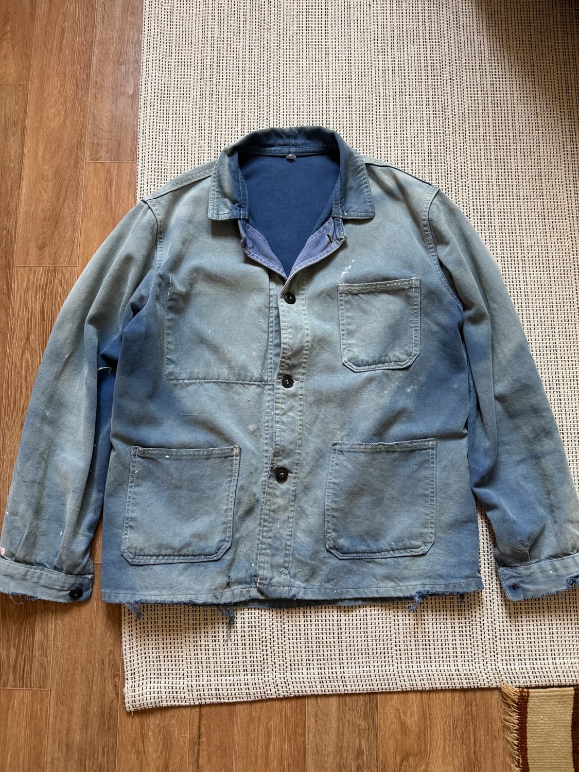 70s 디스트레스드 빈티지 프렌치워크 자켓 상품이미지1