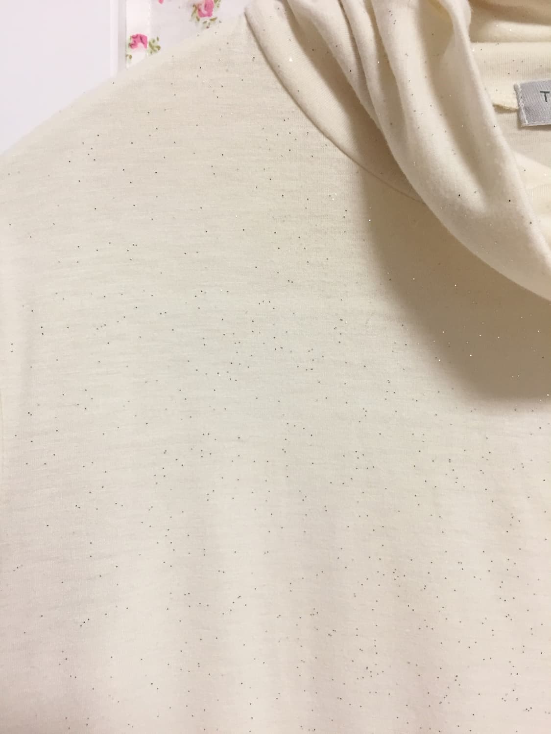 빈티지 세오리아 글리터 목폴라 상품이미지4