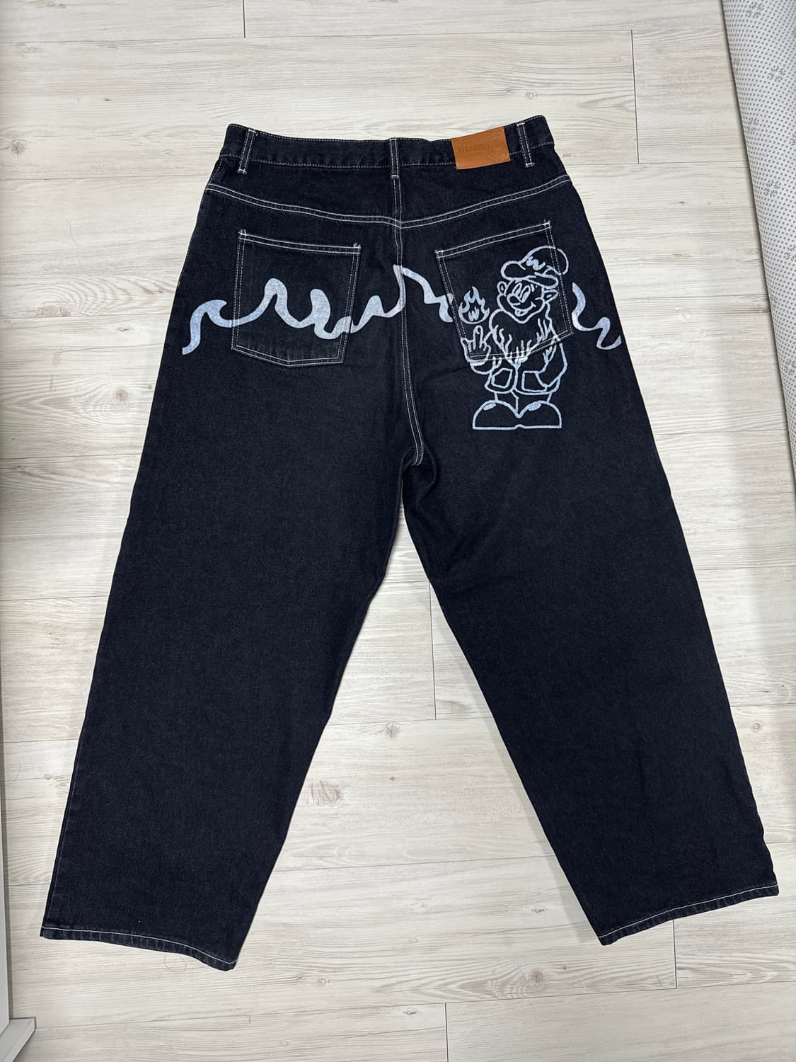 위켄더스 프린팅 데님 xl 상품이미지1