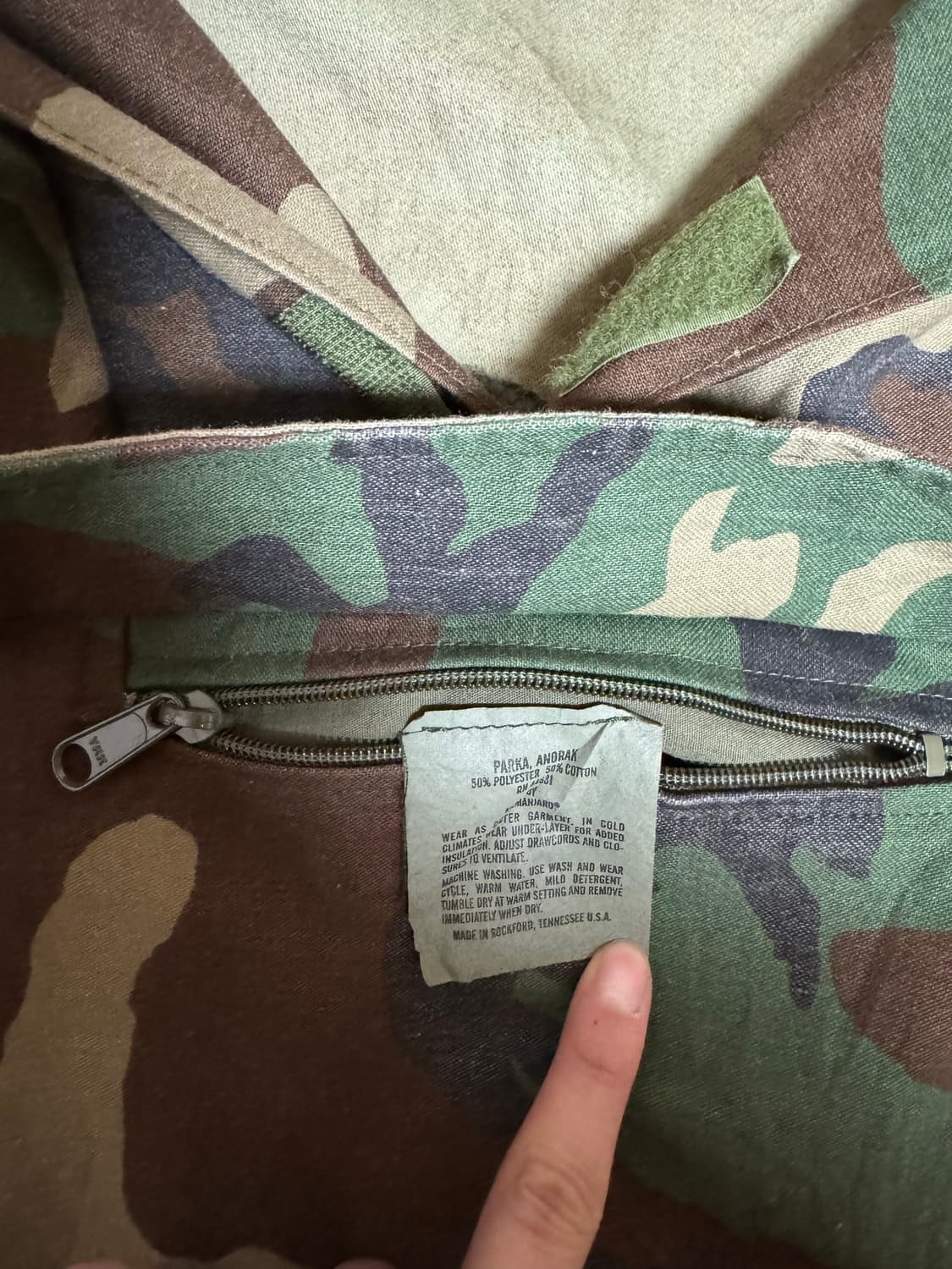 (M-R) 우드랜드 아노락 파카 상품이미지3