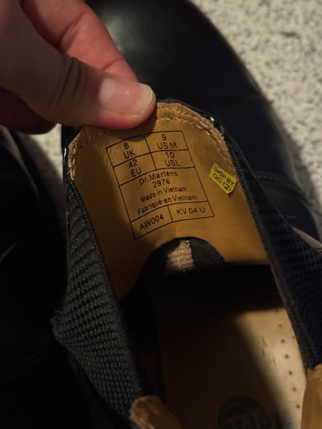 닥터마틴 2976 첼시부츠 블랙 270 (EU 42) 상품이미지4