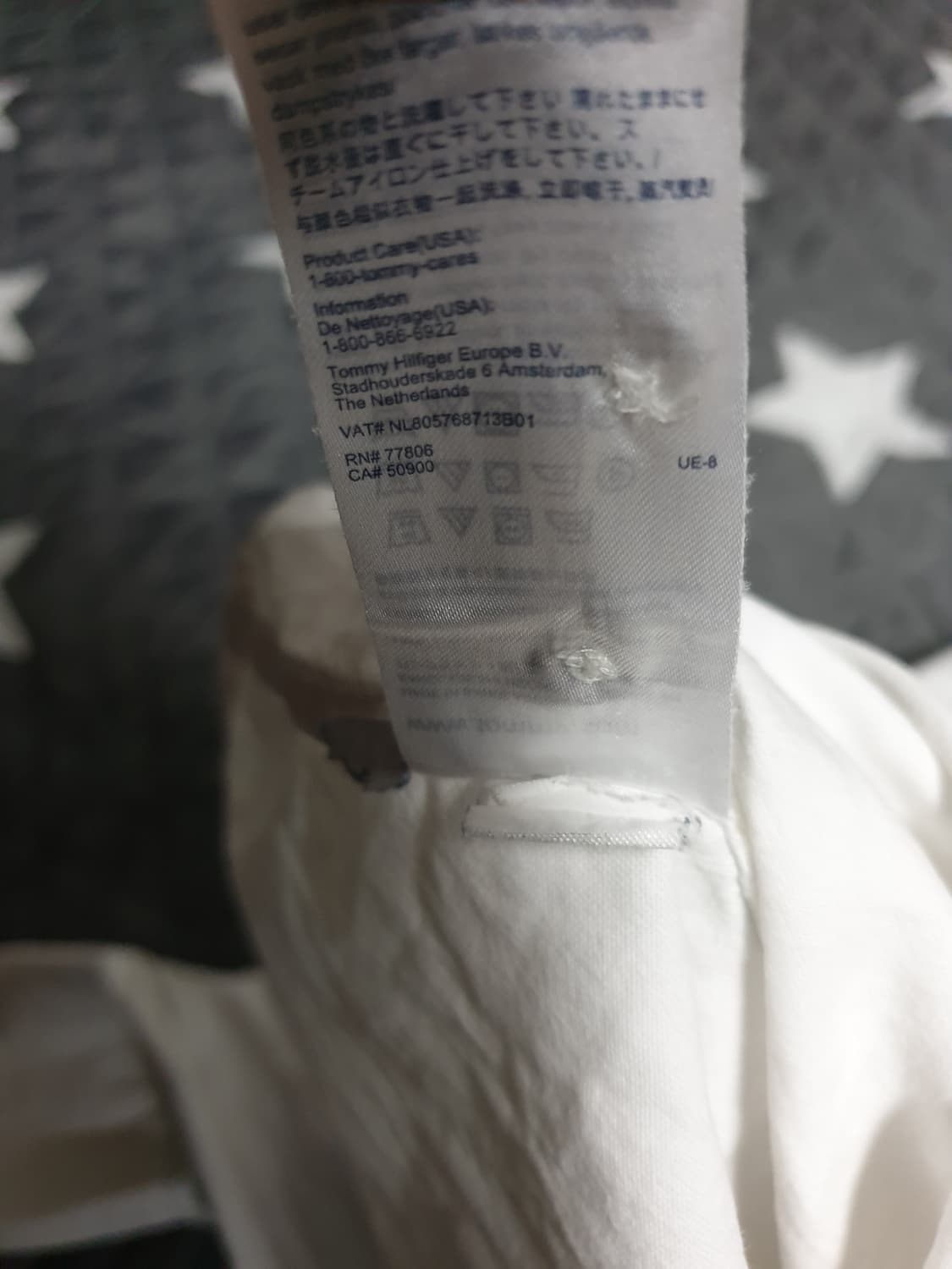 타미힐피거 스몰로고 옥스퍼드 코튼셔츠 (M) 상품이미지6