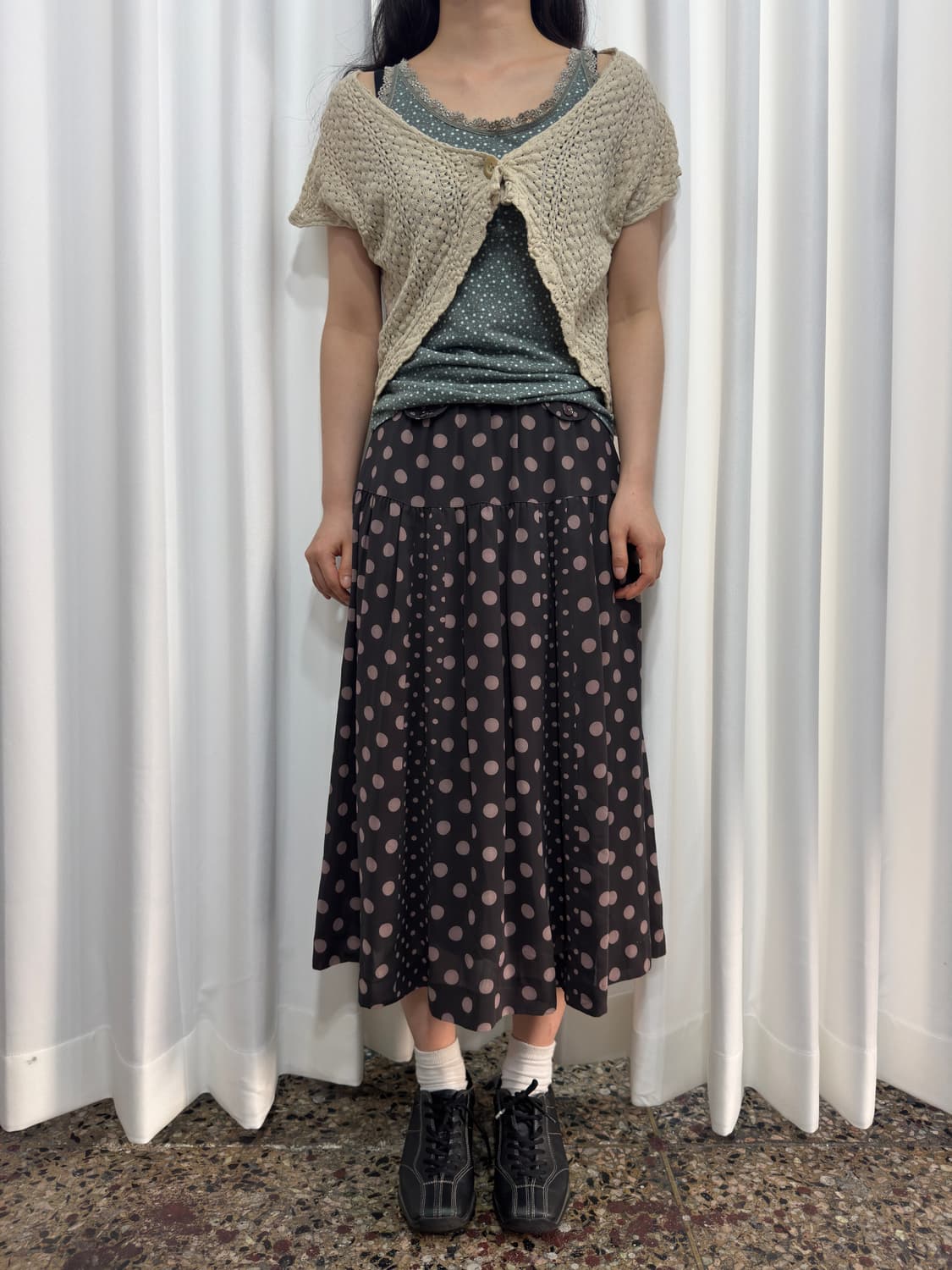 here’s pattern sleeveless 상품이미지3