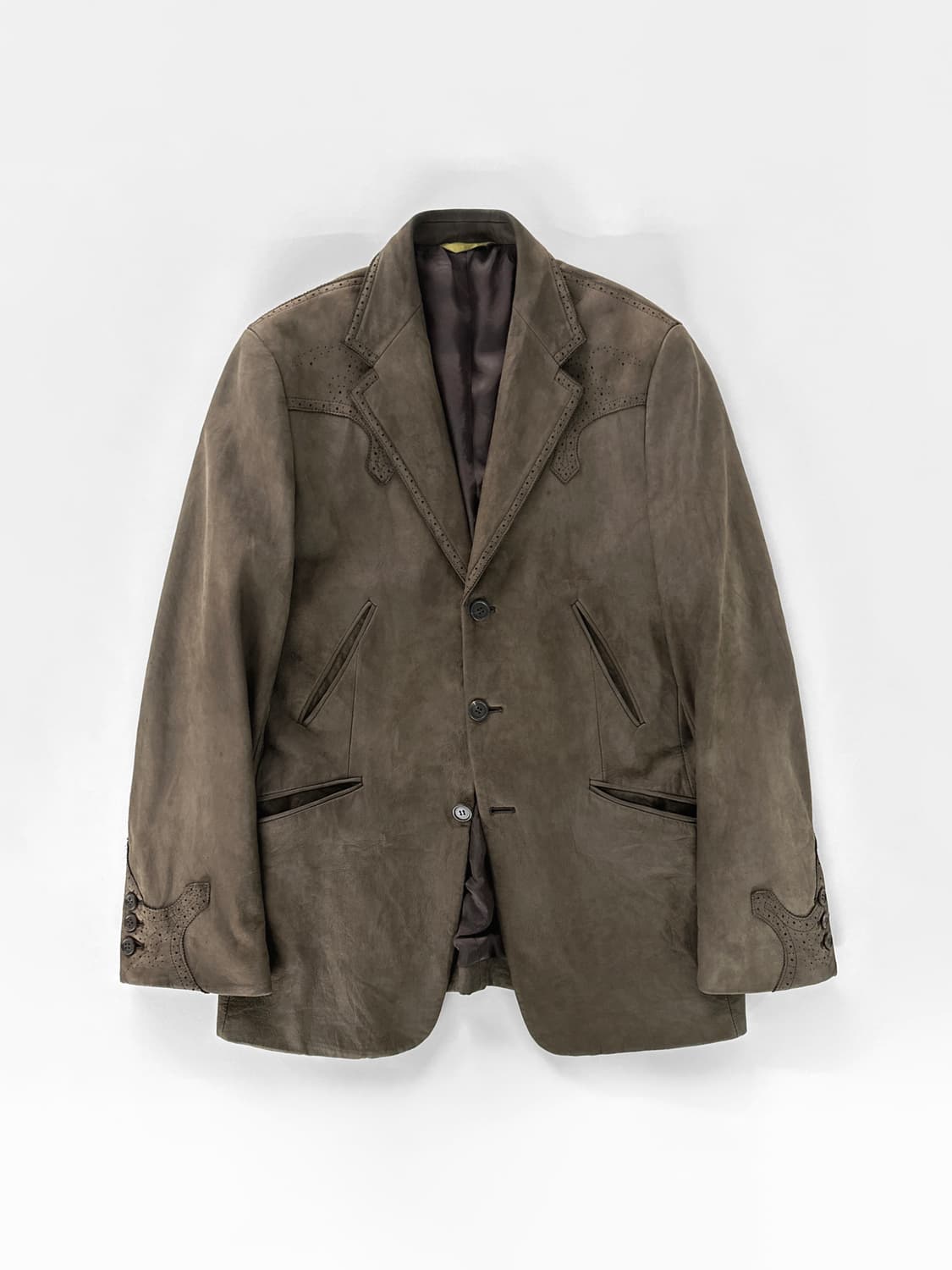 빈티지 폴스미스 카우하이드 웨스턴 자켓 상품이미지1