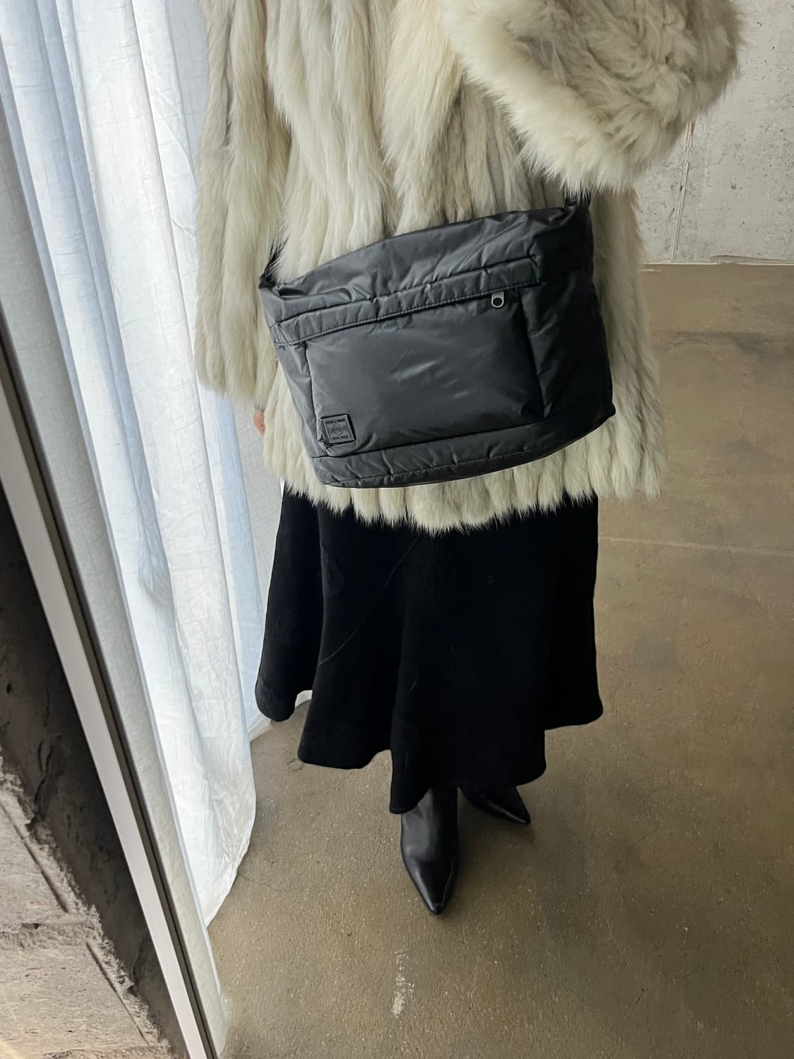 Porter 포터 메탈 플레이트 크로스백 상품이미지2