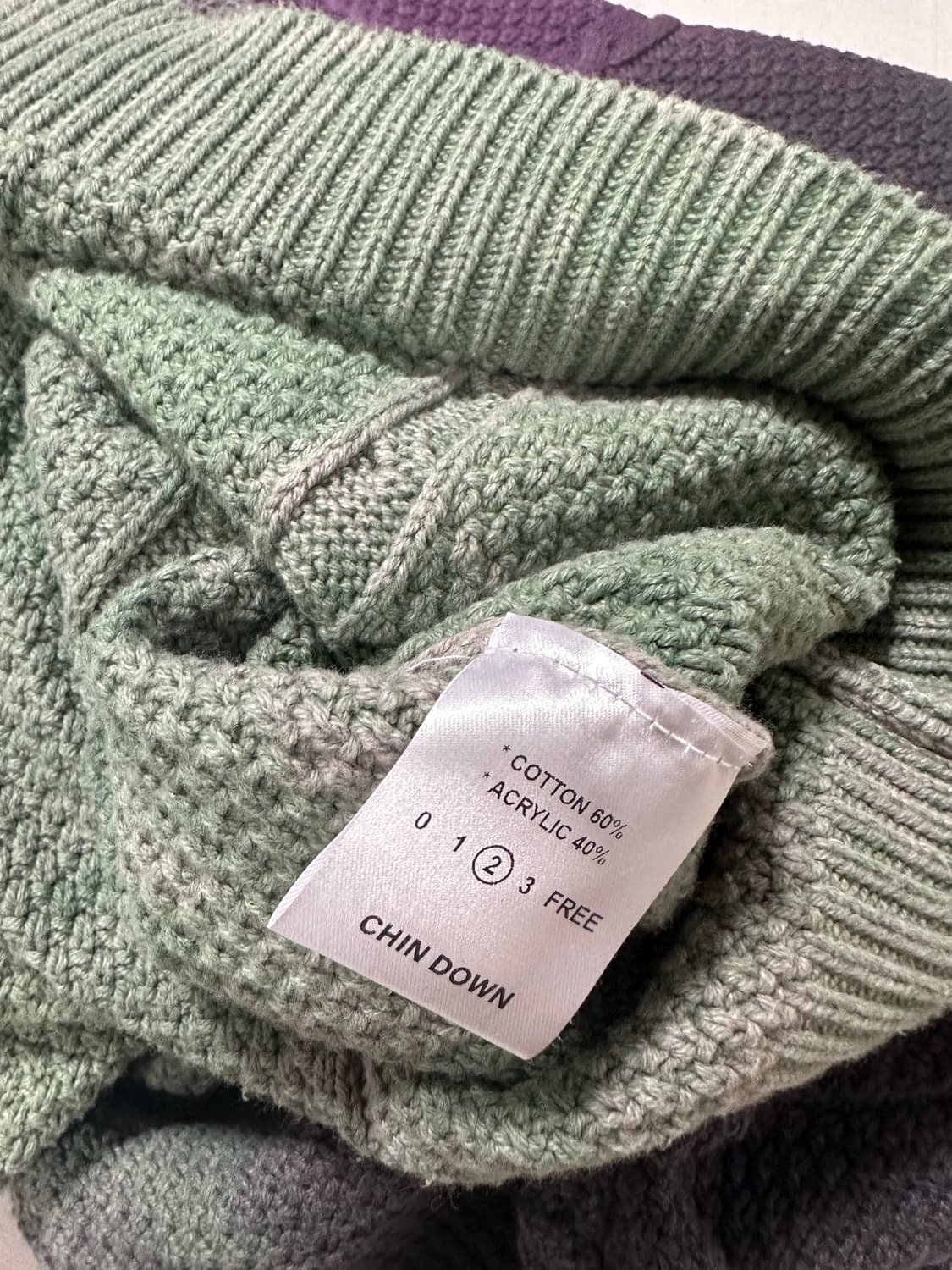 친다운 타이다이 니트 ChinDown 상품이미지5