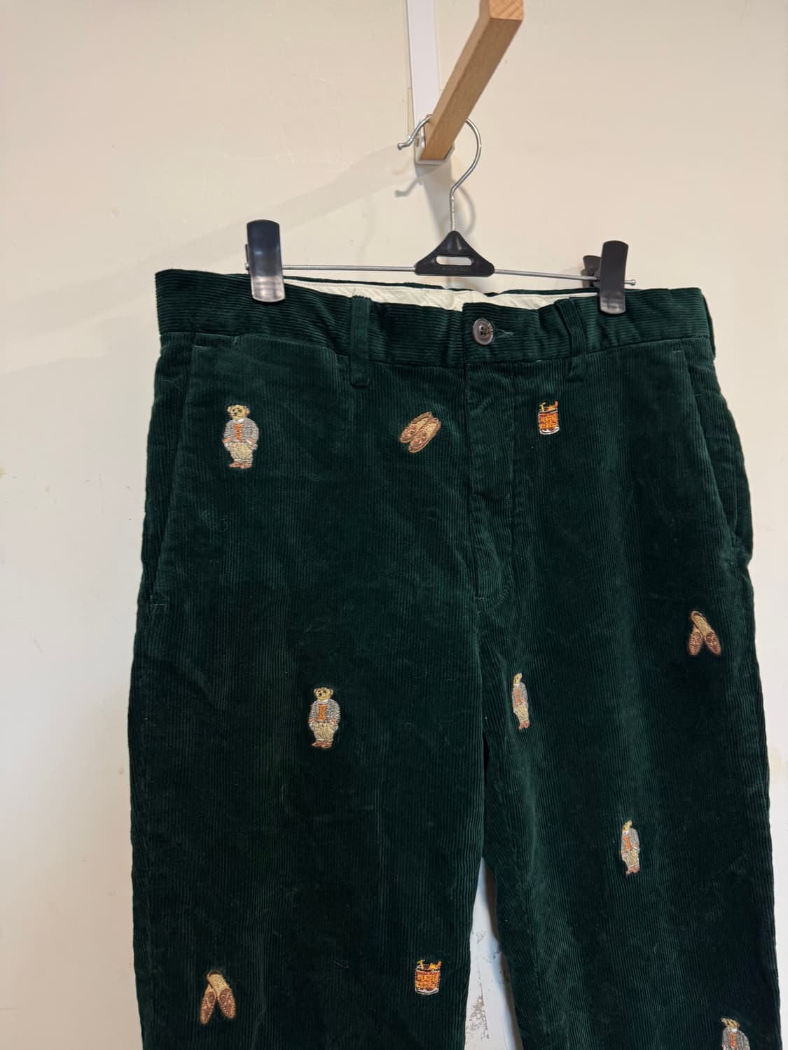 폴로랄프로렌 스트레치 슬림핏 폴로 베어 코듀로이 팬츠 상품이미지5