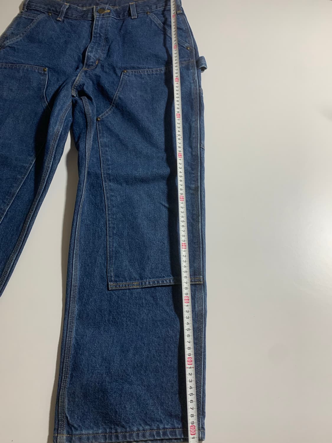 칼하트 더블니 데님 34x30 B73-DST 상품이미지7