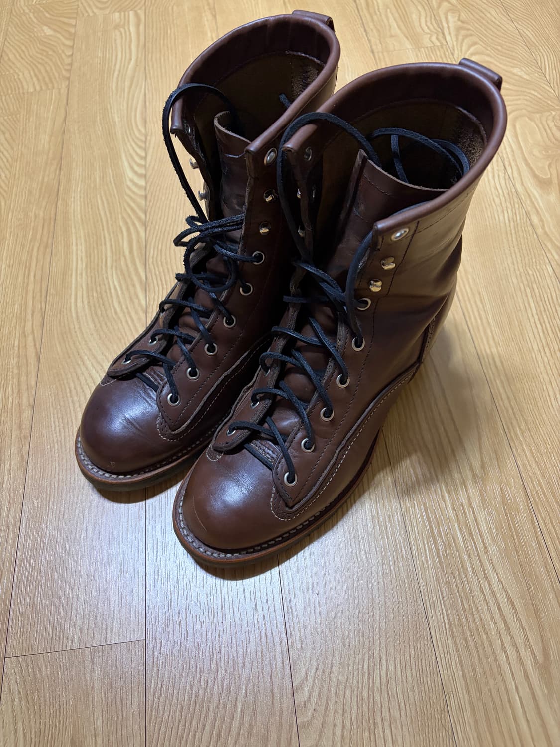 치페와 호윈 크롬악셀 로거 부츠 9E 상품이미지1