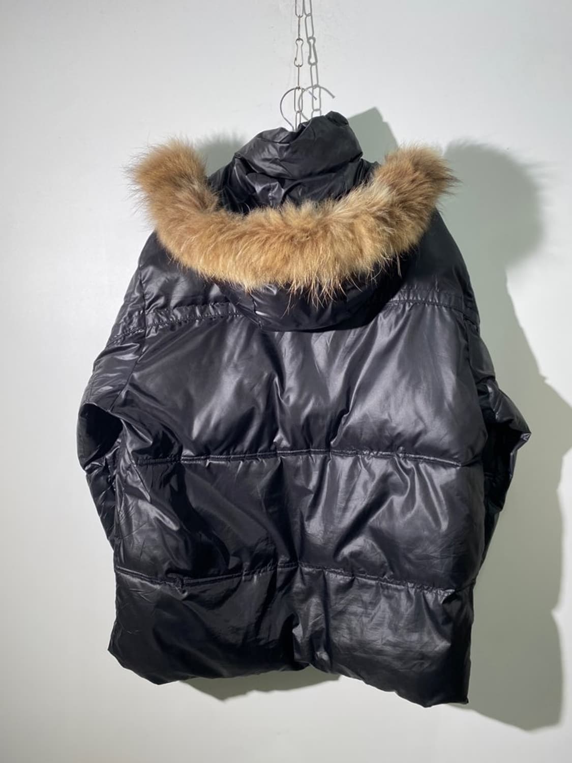 d home a homme 퍼 후드 패딩 상품이미지2