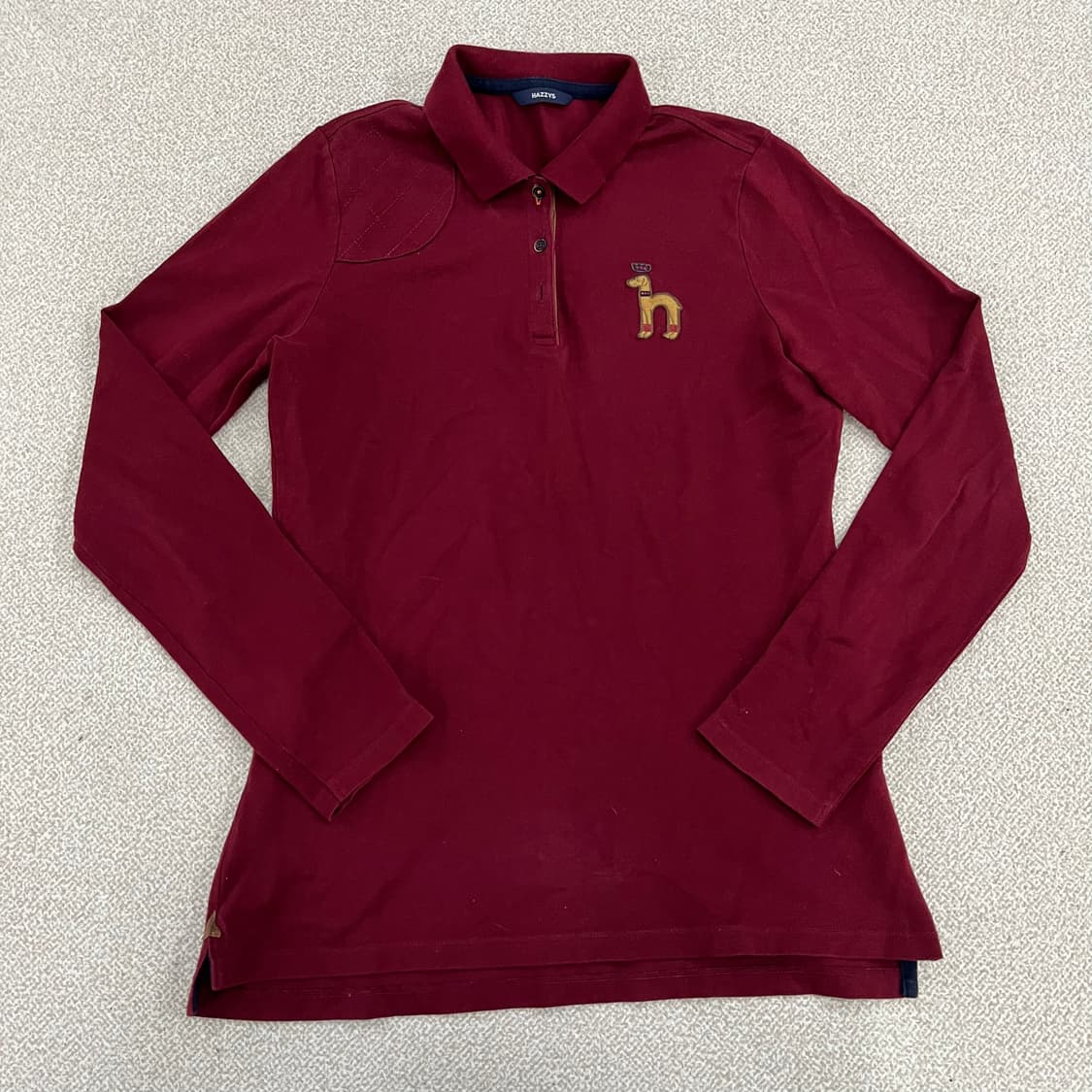 90 헤지스 퍼피 피케 긴팔 티셔츠 0223M1 상품이미지1