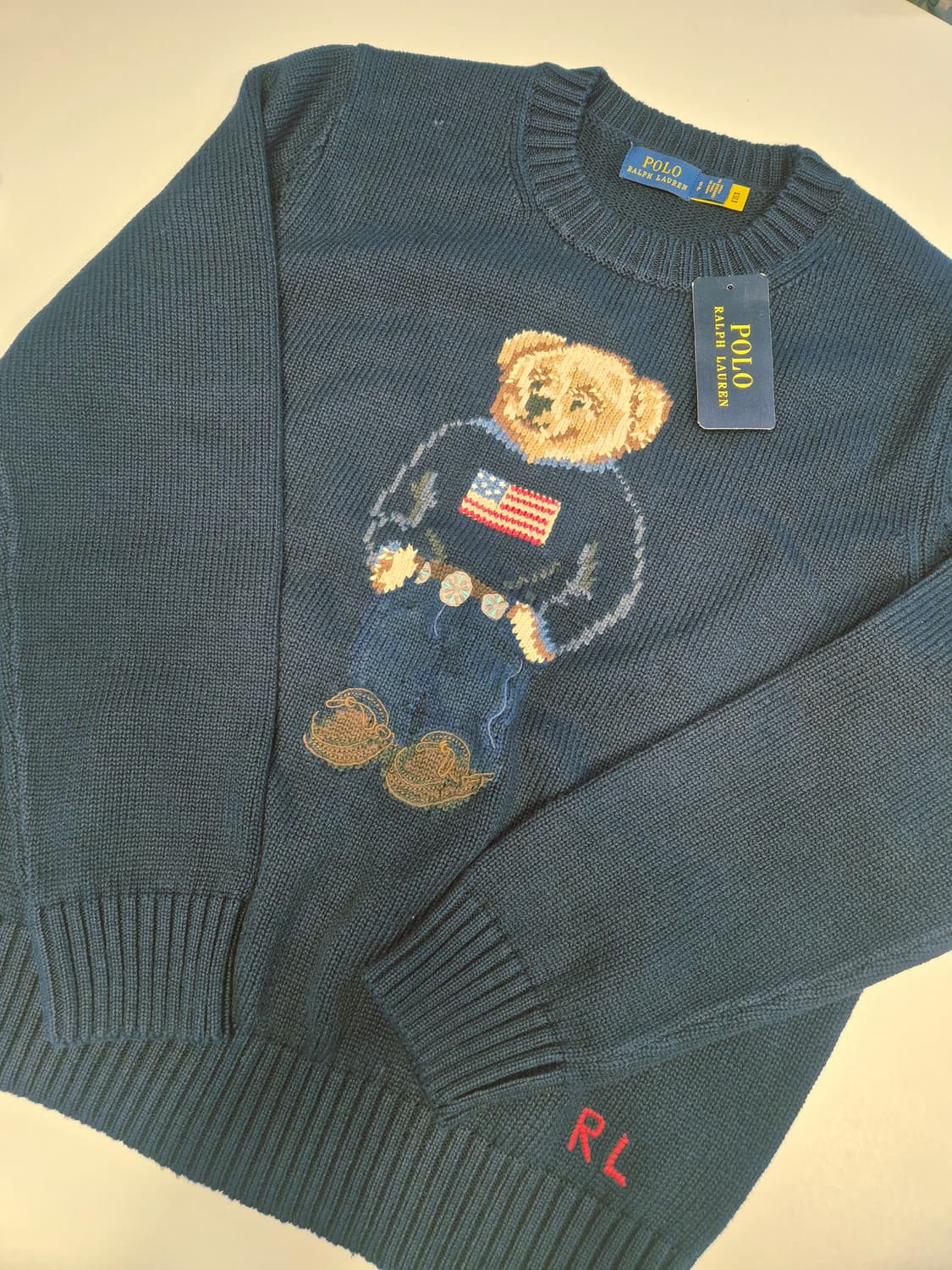 폴로 베어 니트 S (택만 제거한 새상품) 상품이미지4
