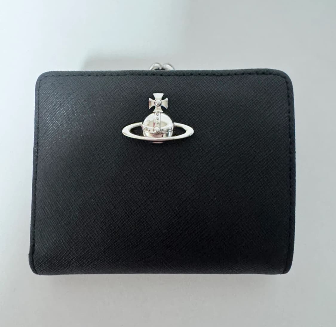 비비안웨스트우드 사피아노 코인포켓 반지갑 카드지갑 블랙 가방 목걸이 상품이미지2