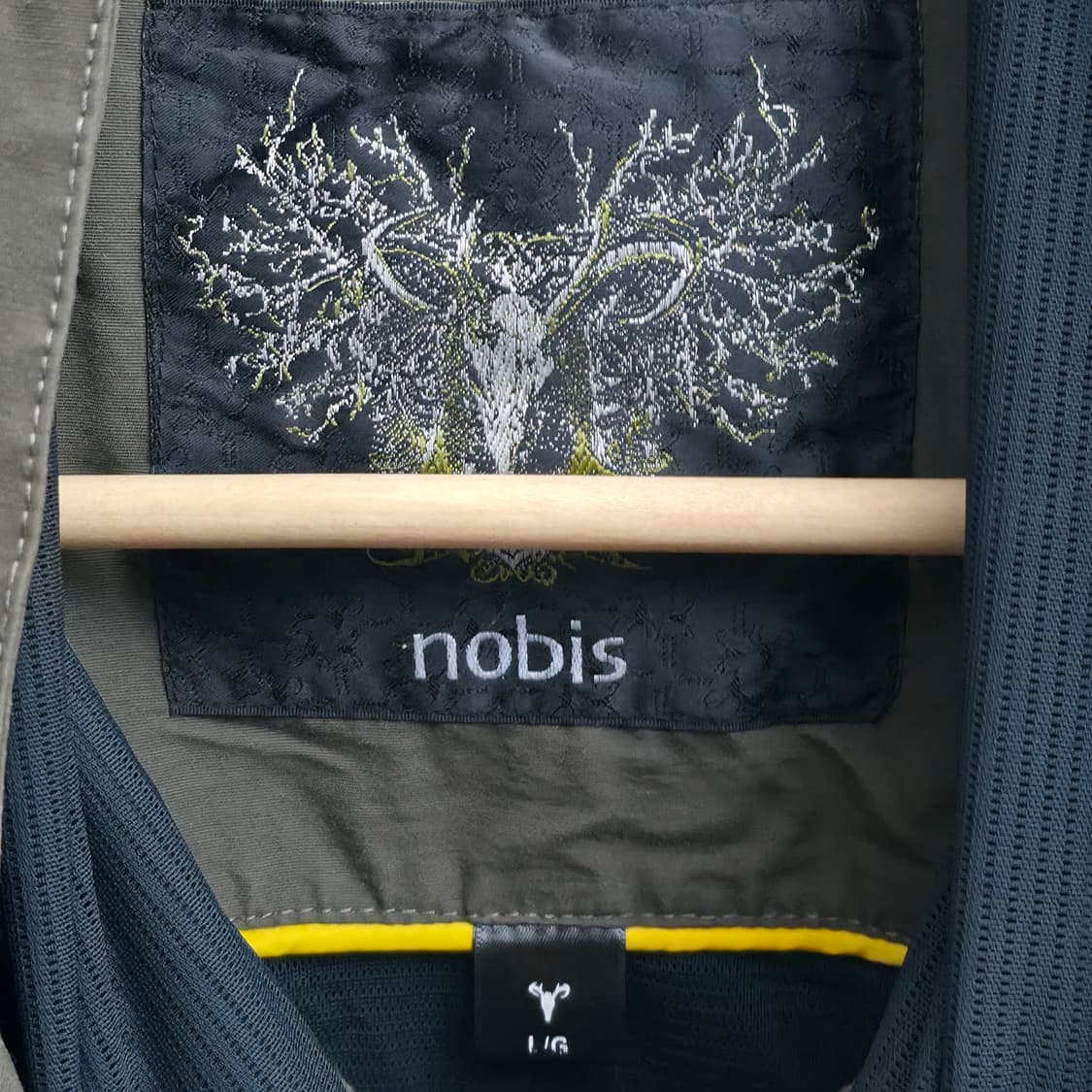 [L] nobis 노비스 카키 바람막이 상품이미지6