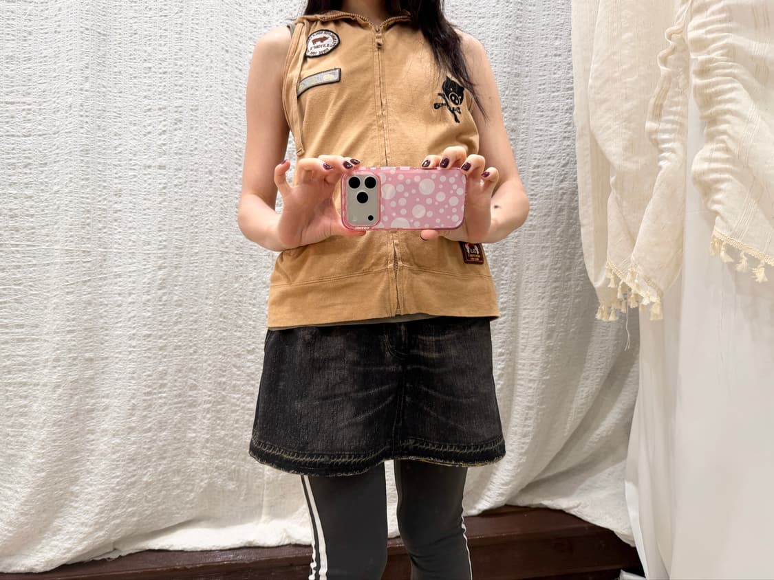 Printing mini skirt 상품이미지2