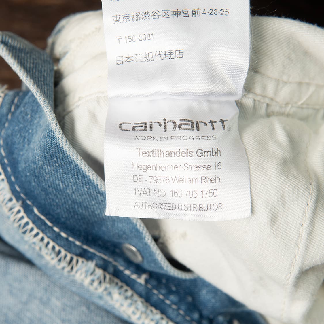 [32] 칼하트 WIP BIB 데님 오버롤  상품이미지9