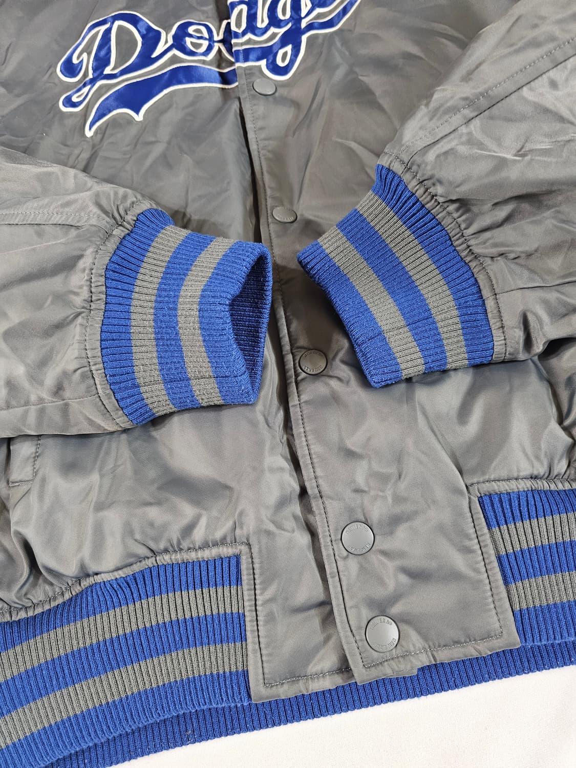 [100,L] 뉴에라 LA 다저스 야구 점퍼 바시티 스타디움 패딩 자켓 상품이미지2