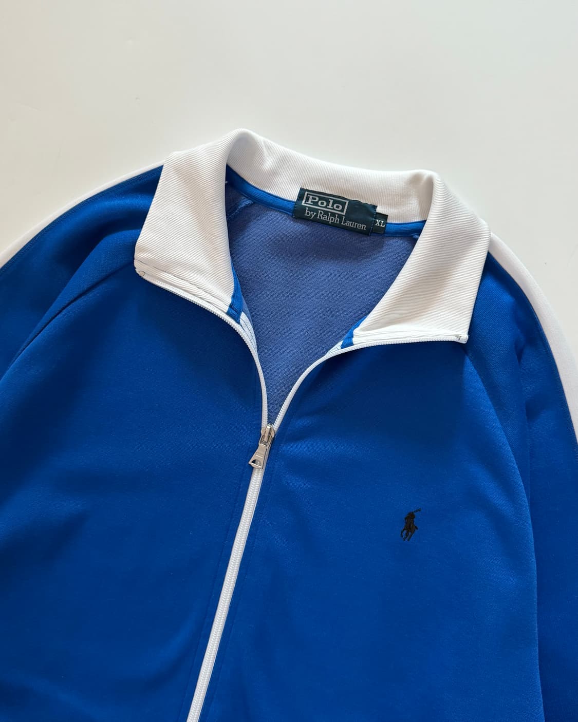 Polo 폴로 랄프로렌 블랙포니 블루컬러 사이드라인 트랙 집업  상품이미지5