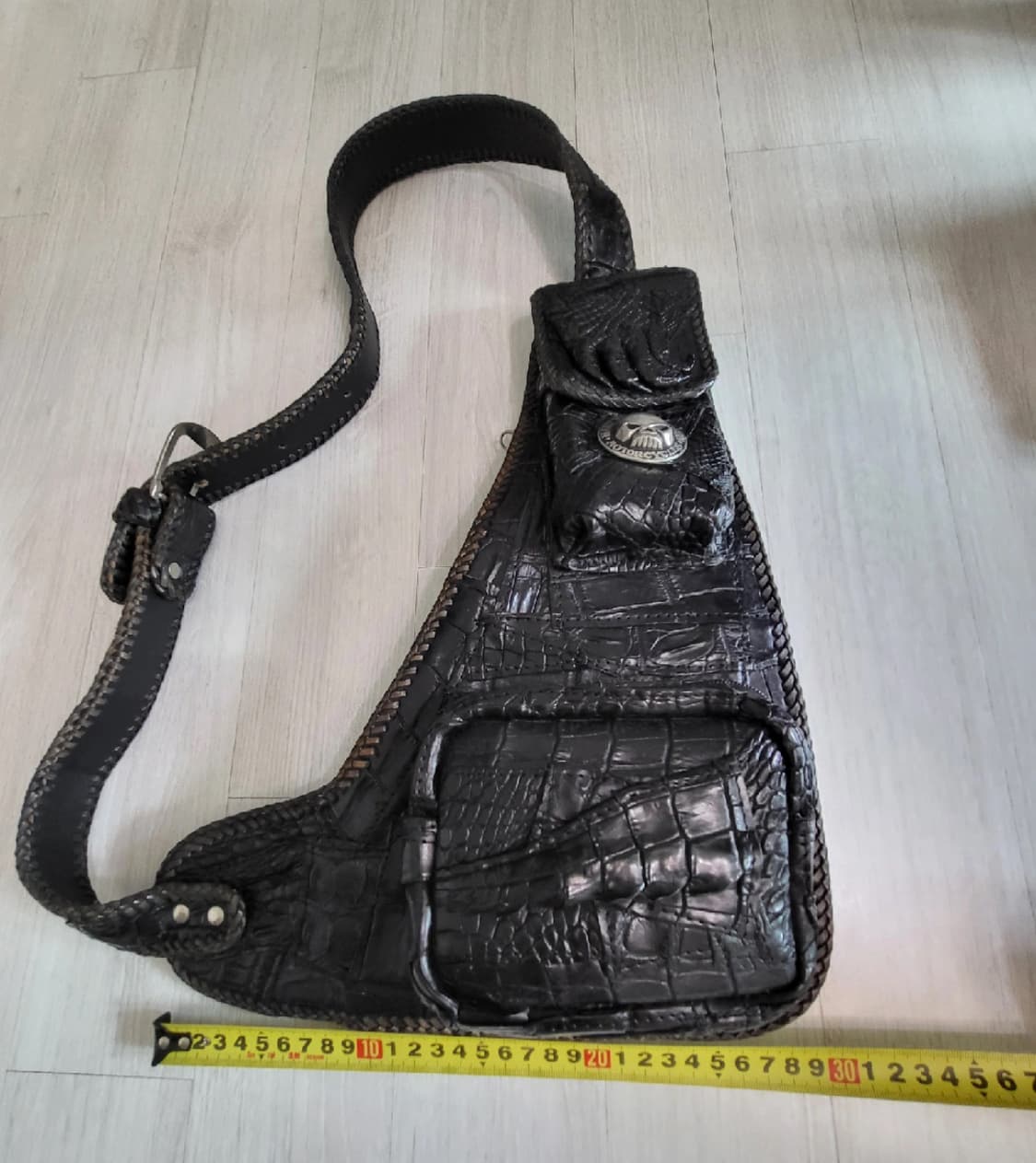 할리데이비슨 가죽 슬링백 상품이미지2