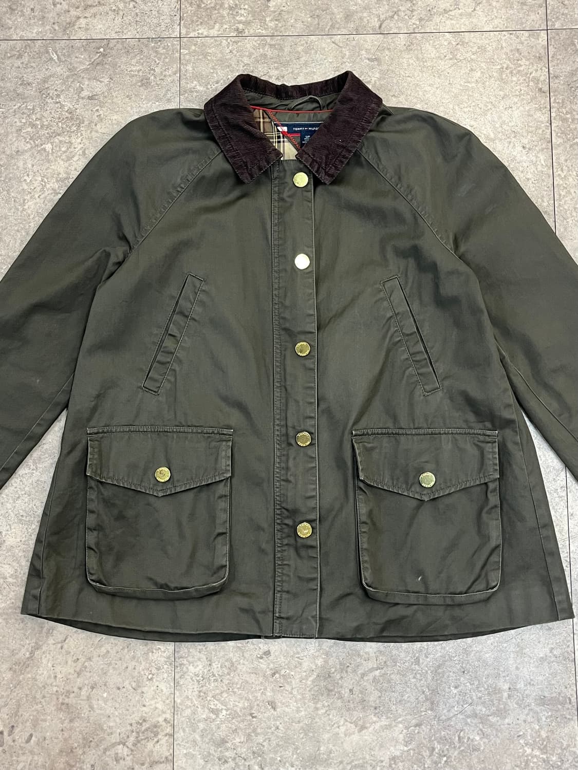 타미힐피거 자켓 카키 S #csz2833 상품이미지4