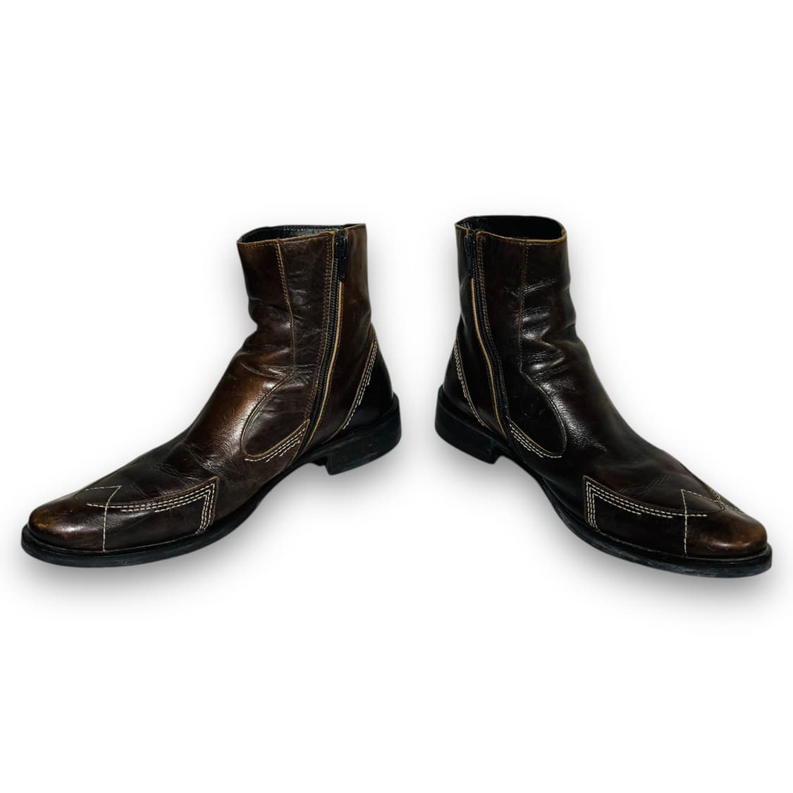 Roberto Vera pelle Western vintage boots 상품이미지3