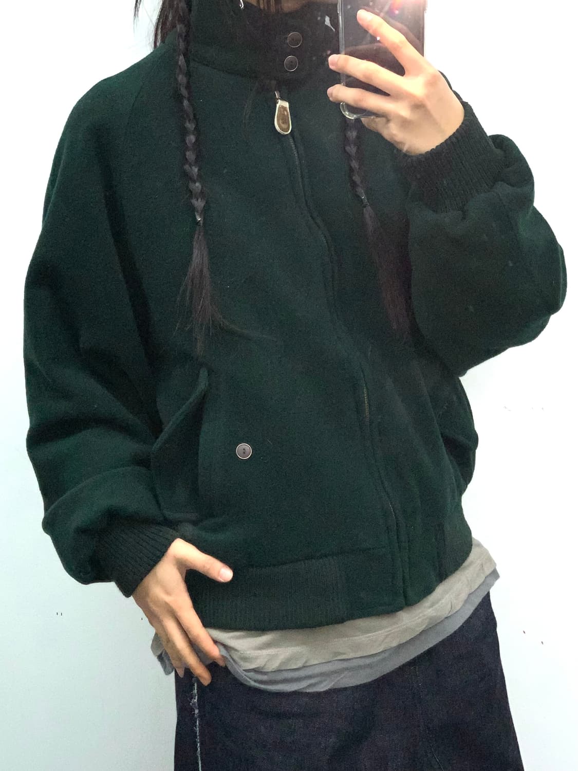 Rizzo 90s 울 봄버 자켓 상품이미지1