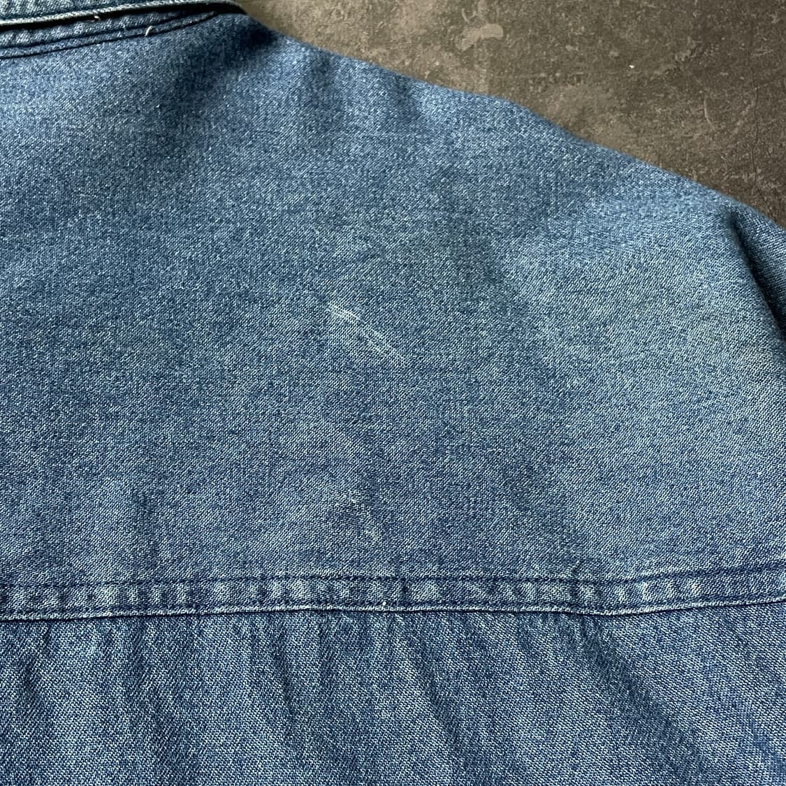 NORTH END 빈티지 다운버튼 코튼 데님 셔츠 A00670 상품이미지8