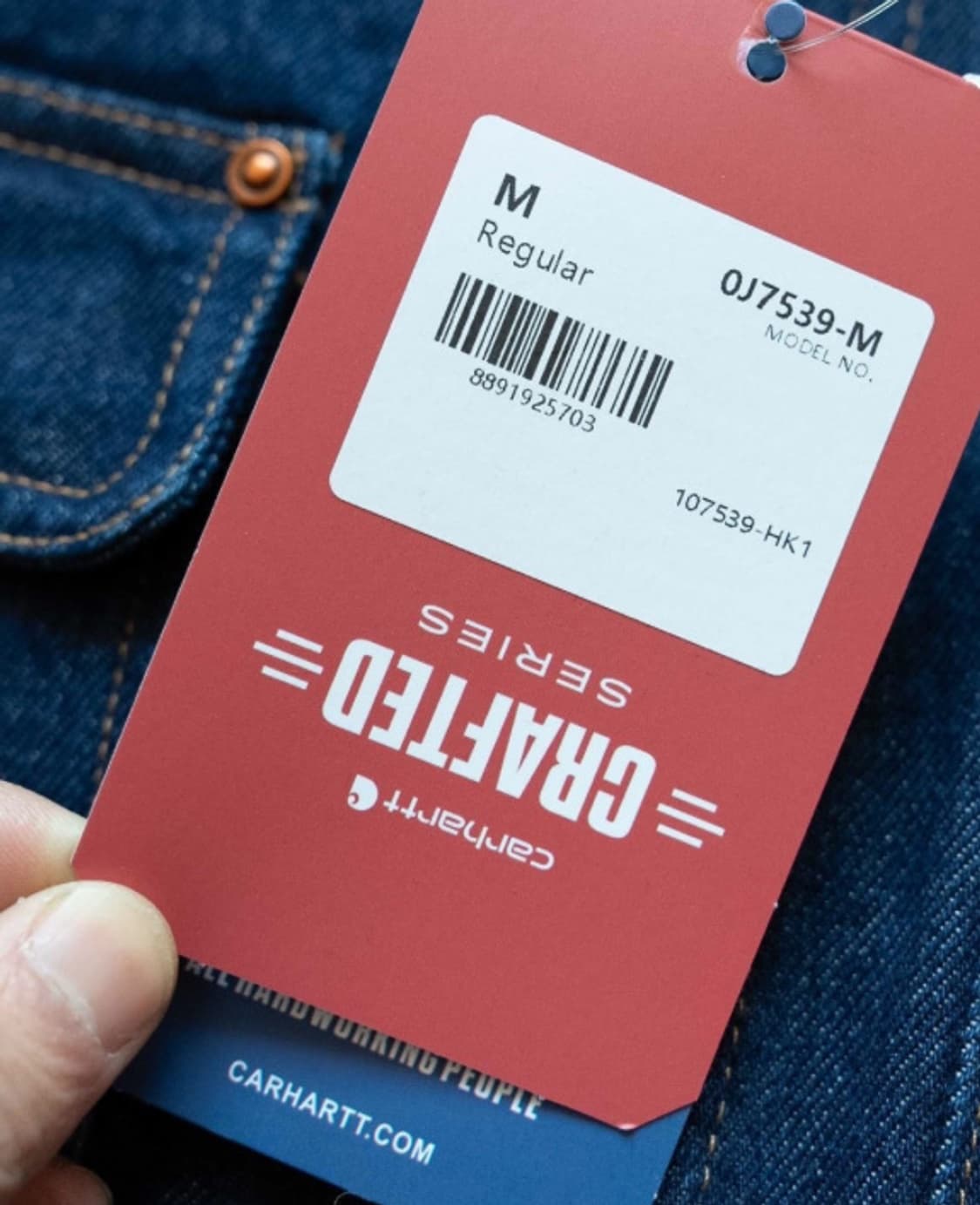 칼하트 지켓(Carhartt カバーオール ダークブルー/バーガンディ) 상품이미지4