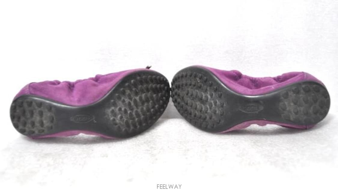 토즈(TODS)/여성스웨이드플랫슈즈(사이즈225)정품 상품이미지6