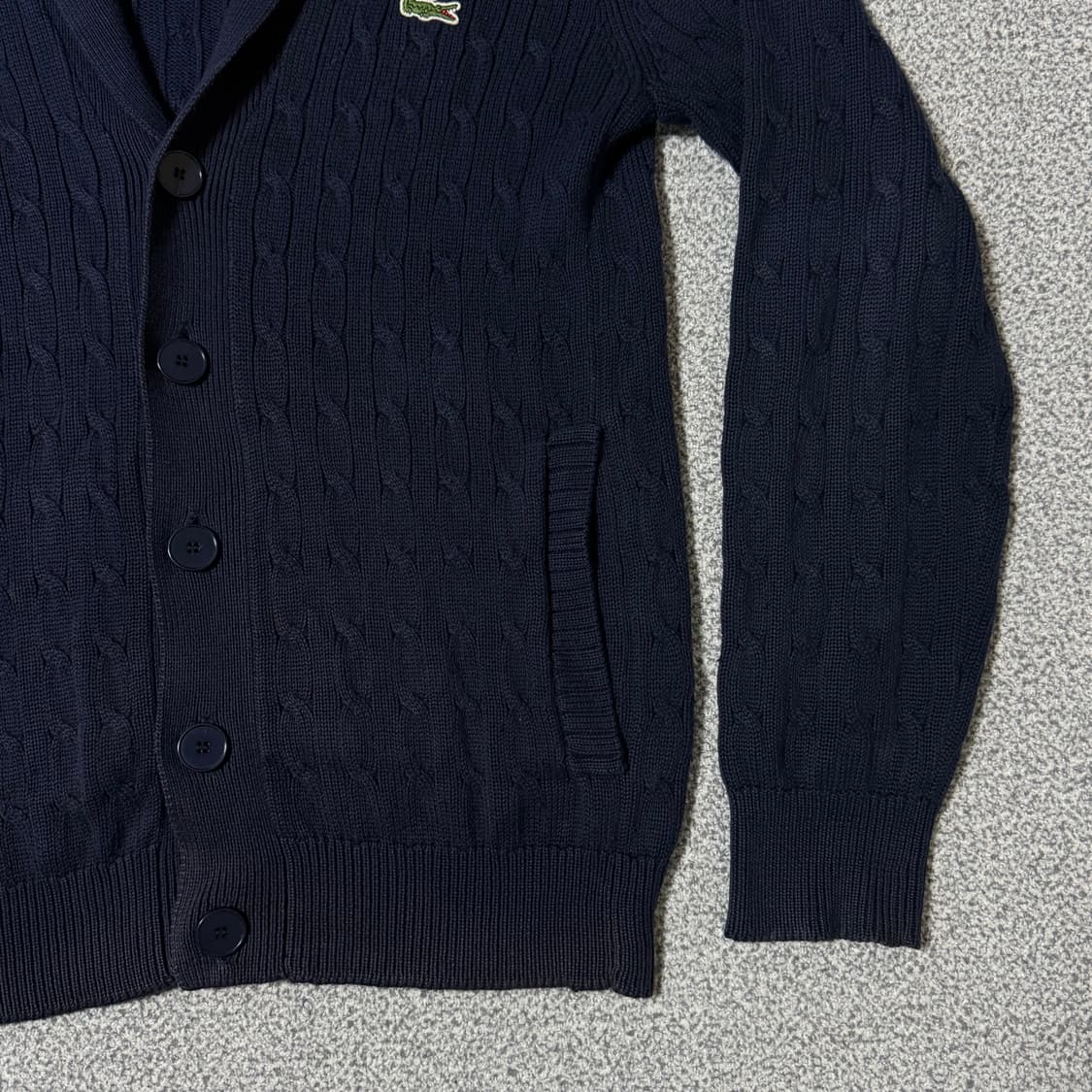라코스테 숄카라 가디건 4사이즈 상품이미지5