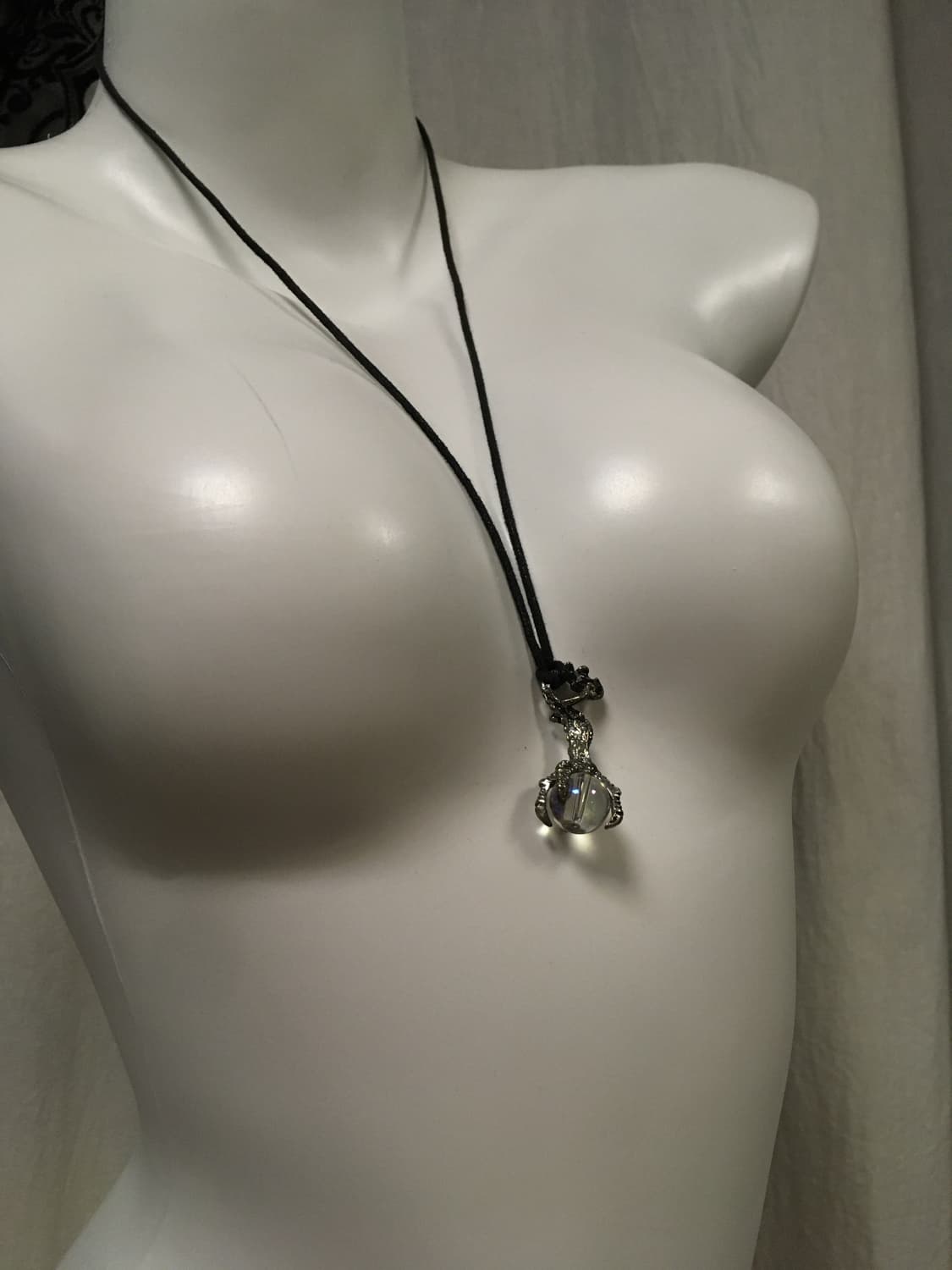 아메리칸 빈티지 드래곤 발톱 오팔 롱 네크리스 목걸이 상품이미지2