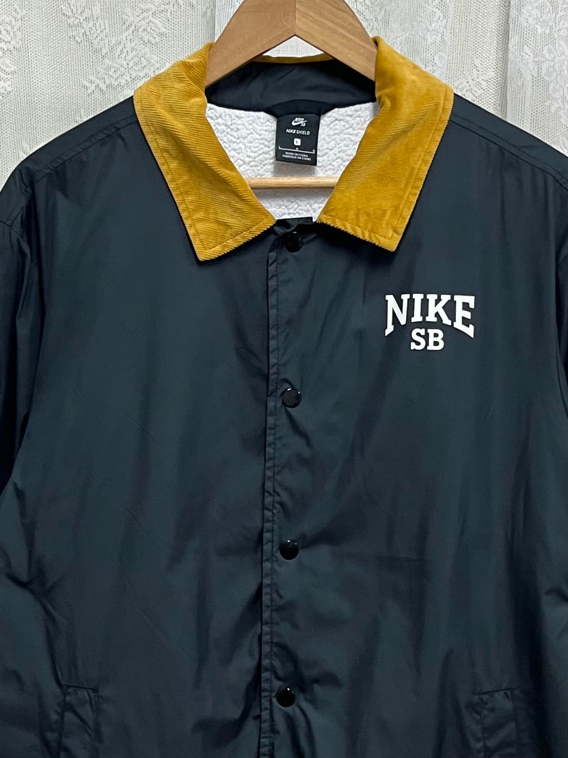 L) 나이키 SB 코치자켓 블랙 상품이미지3