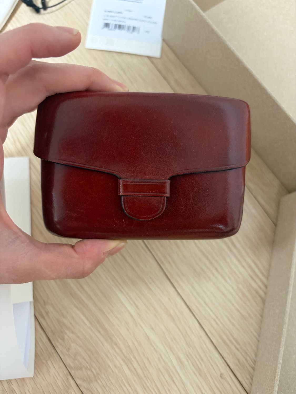 르메르 일부세토 카드지갑 레드브릭 상품이미지2