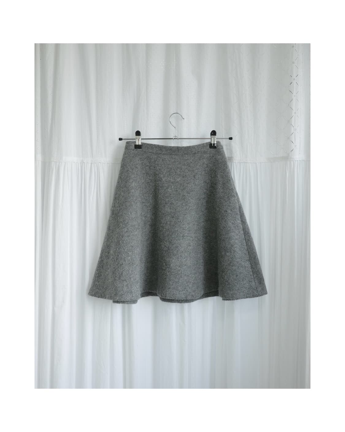 Grey knit skirt 상품이미지2