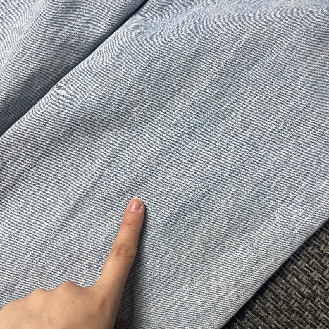 (34) 에비수 연청 데미지 슬림핏 데님 팬츠 상품이미지7